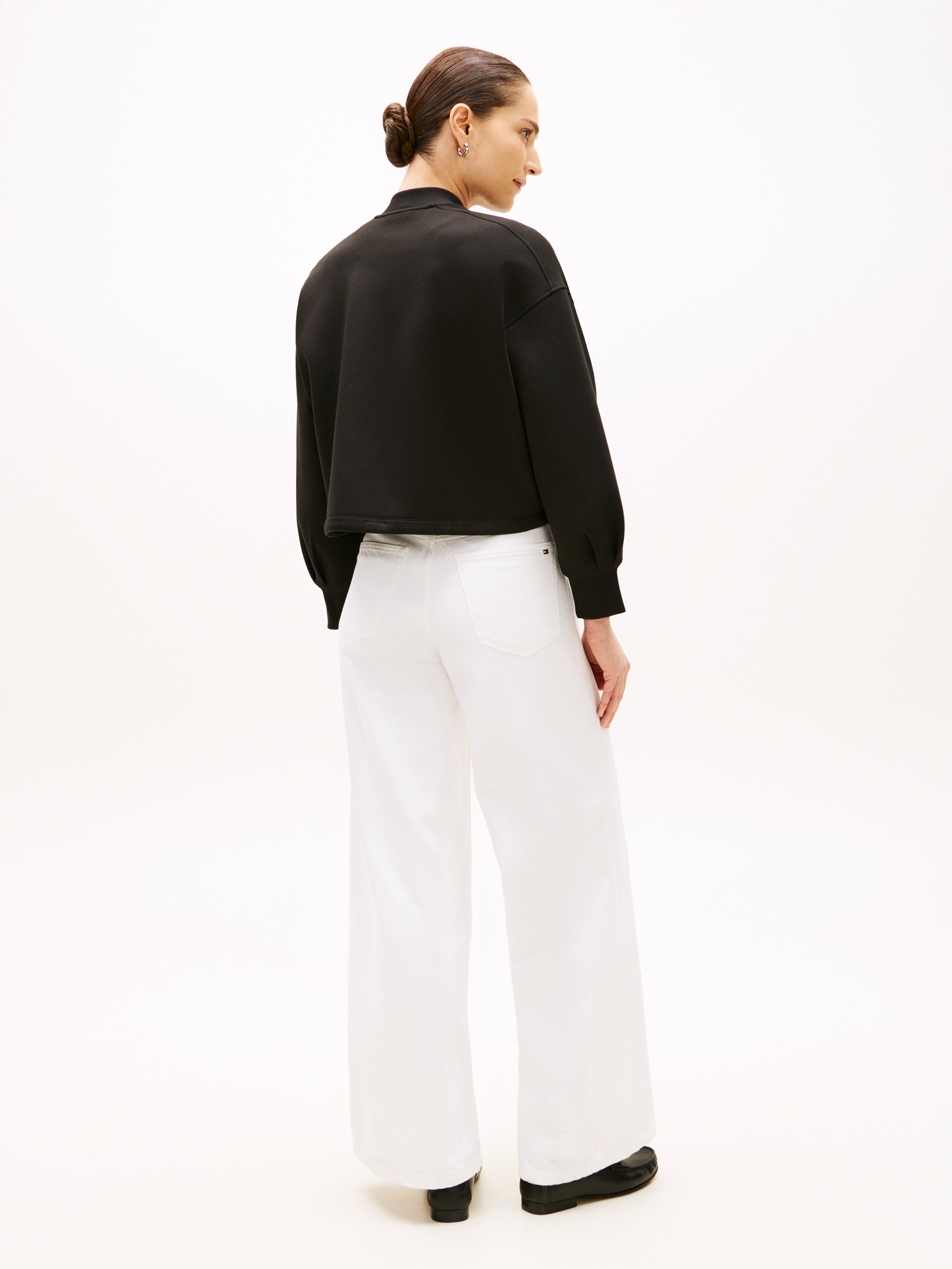 Tommy Hilfiger Cardigan »GOLD BUTTON BOMBER« mit Knopfleiste