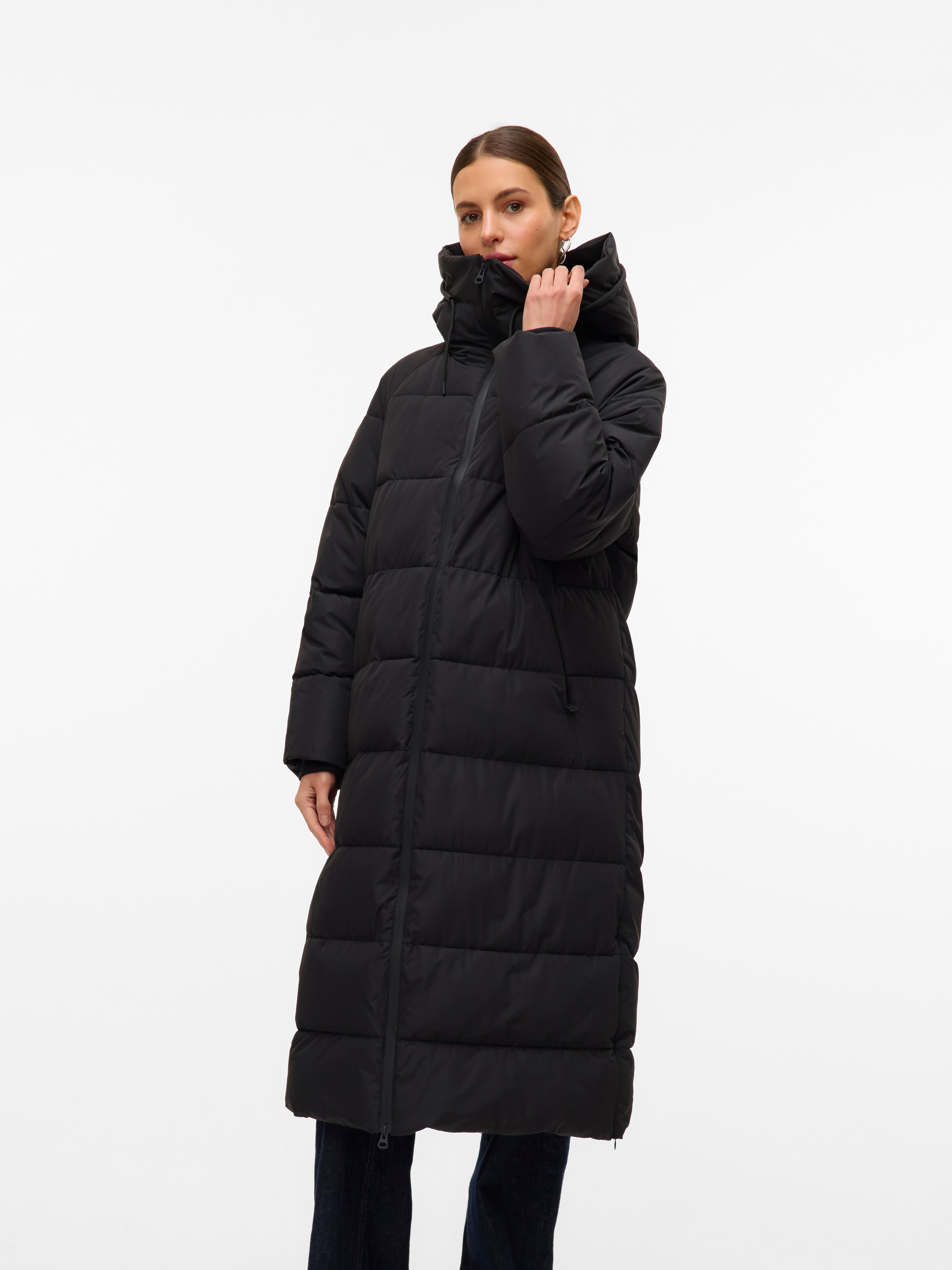 Vero Moda Steppmantel "VMELANOR LAURIE LONG COAT WRP GA BOO" günstig online kaufen