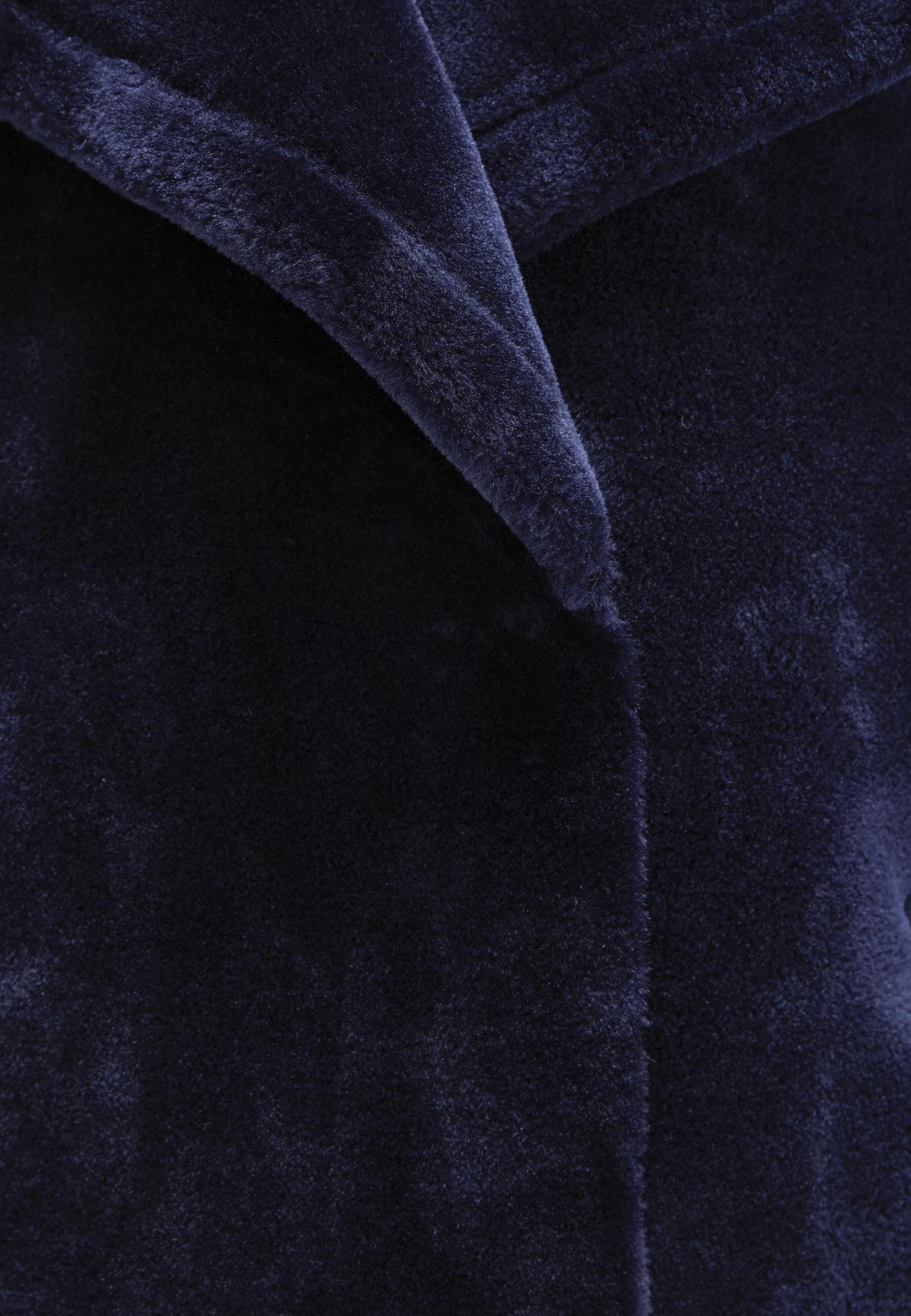 Mavi Parka »WOVEN LONG JACKET«, Kunstfell Mantel