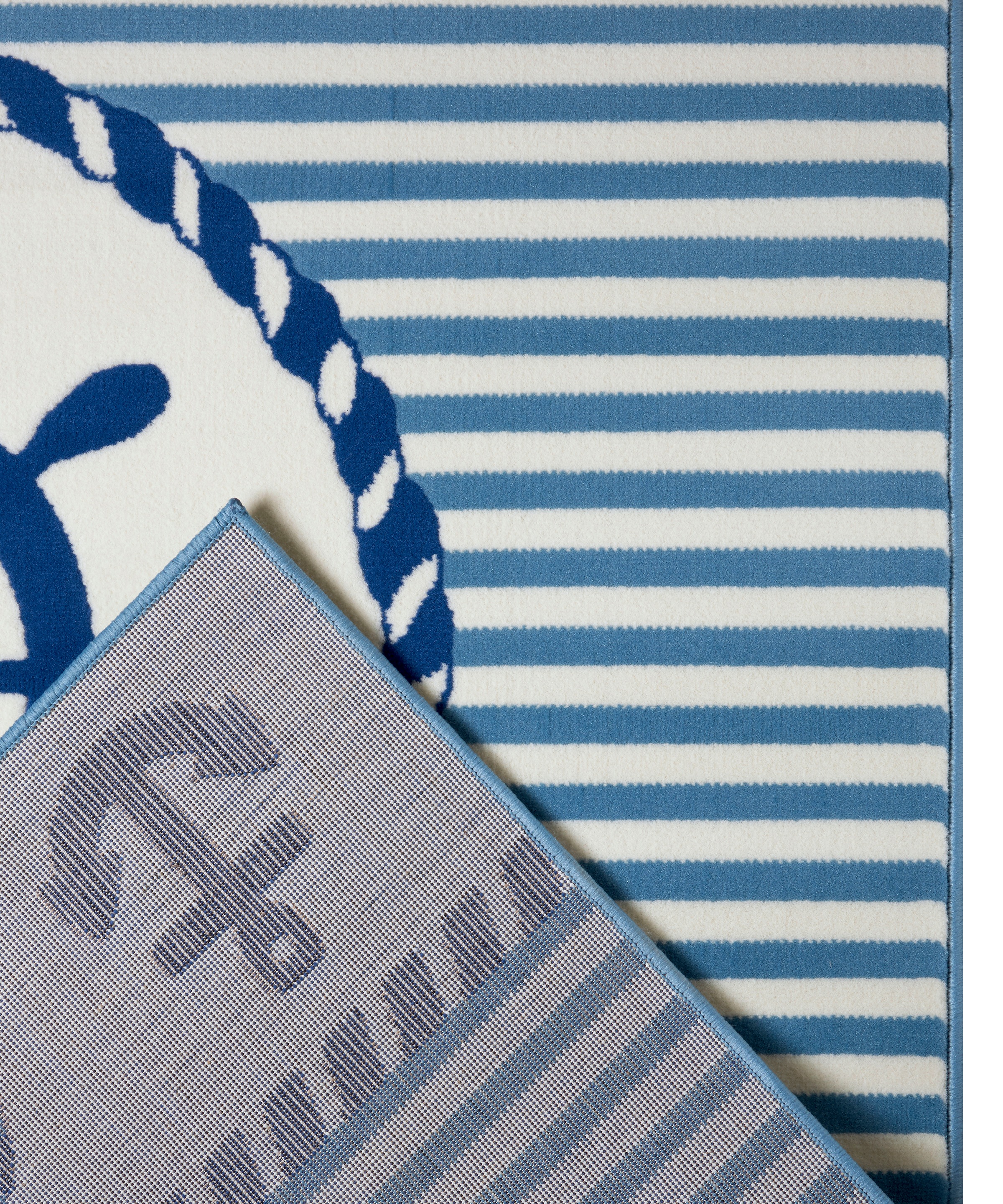 HANSE Home Kinderteppich »Sail Away«, rechteckig, 9 mm Höhe, Steuerrad, Anker, Rettungsring Motiv, Kurzflor
