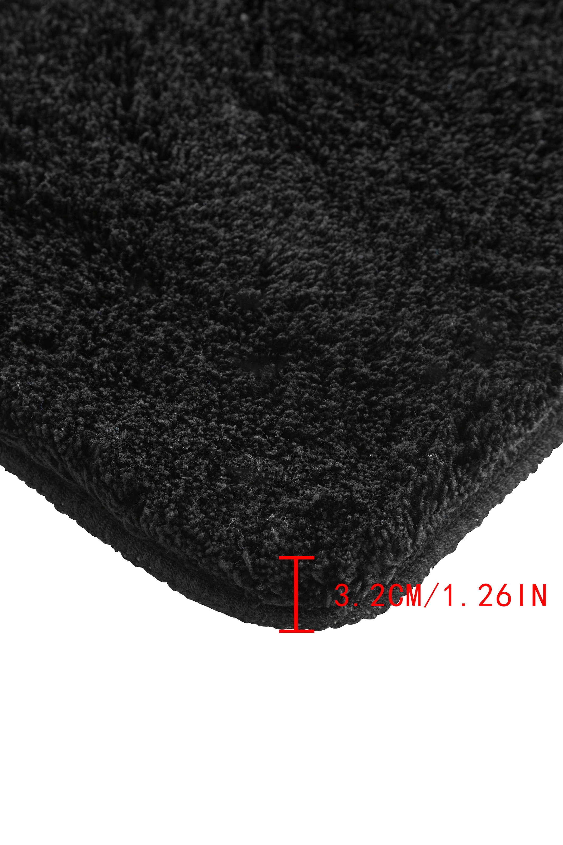 my home Badematte »Merida, Badvorleger, Badezimmer Teppich«, rutschhemmend beschichtet, fußbodenheizungsgeeignet-schnell trocknend-strapazierfähig, Badteppich, Uni Farben, rechteckig, rund & als 2-tlg. Set erhältlich