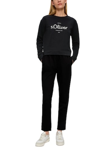 s.Oliver Sweatshirt, mit dem Logonamen vorne