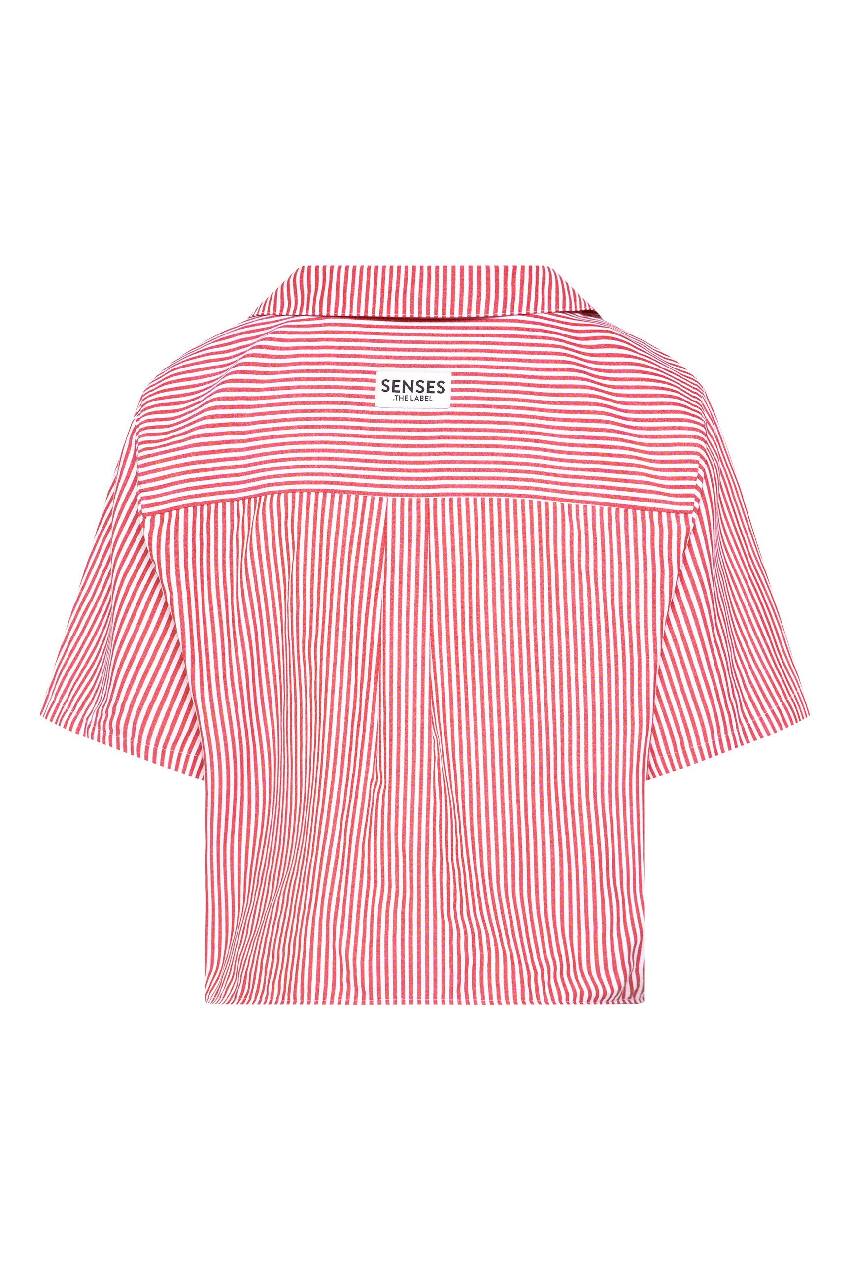 SENSES.THE LABEL Schlupfbluse mit Kellerfalte im Rücken
