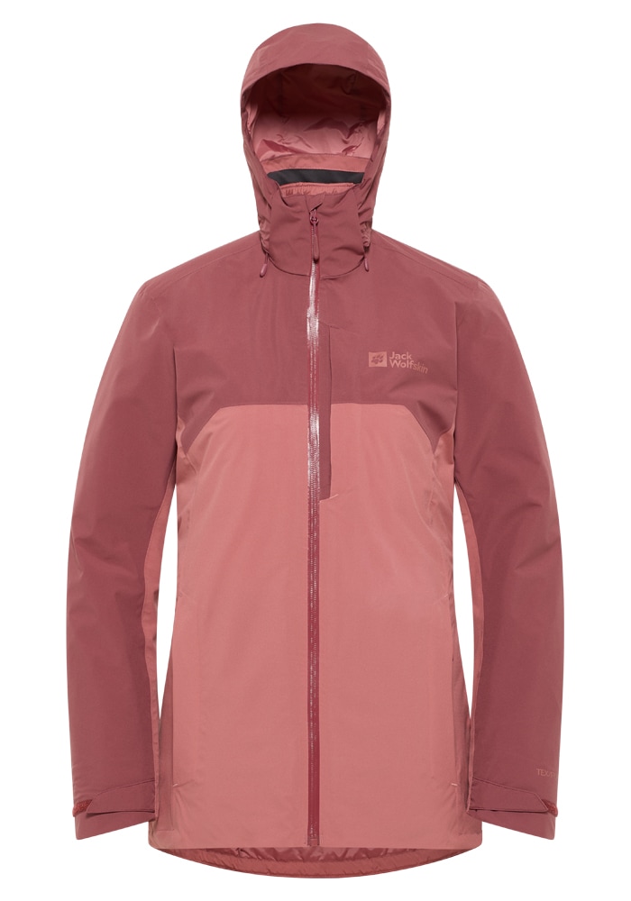 Jack Wolfskin 3-in-1-Funktionsjacke »HUNBERG 3IN1 JKT W«, mit Kapuze