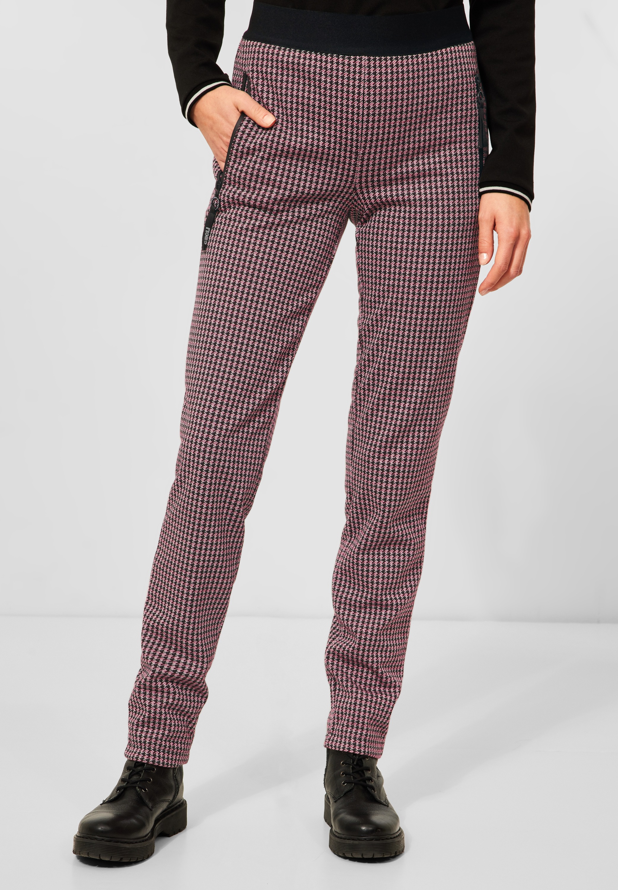 Cecil Stoffhose, mit Zipper-Taschen