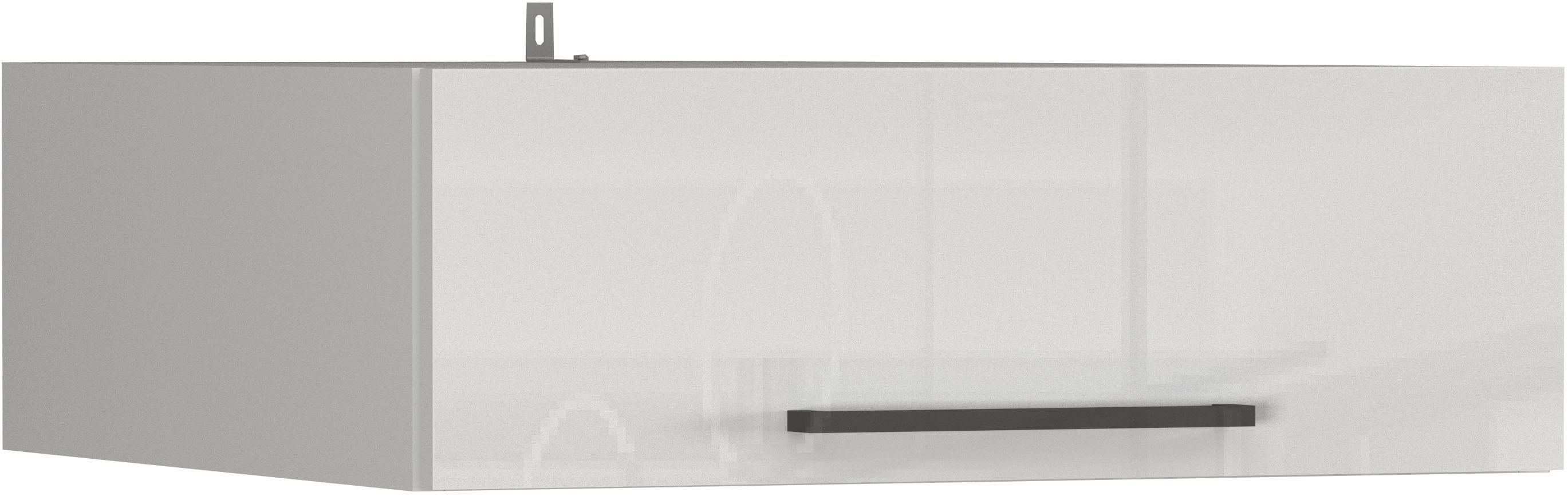 KOCHSTATION Aufsatzschrank "Luna, Hängeschrank, Küchenhängeschrank, Made in Italy" B/T/H: 60×60×20 cm, zusätzlicher Stauraum über der Arbeitsfläche