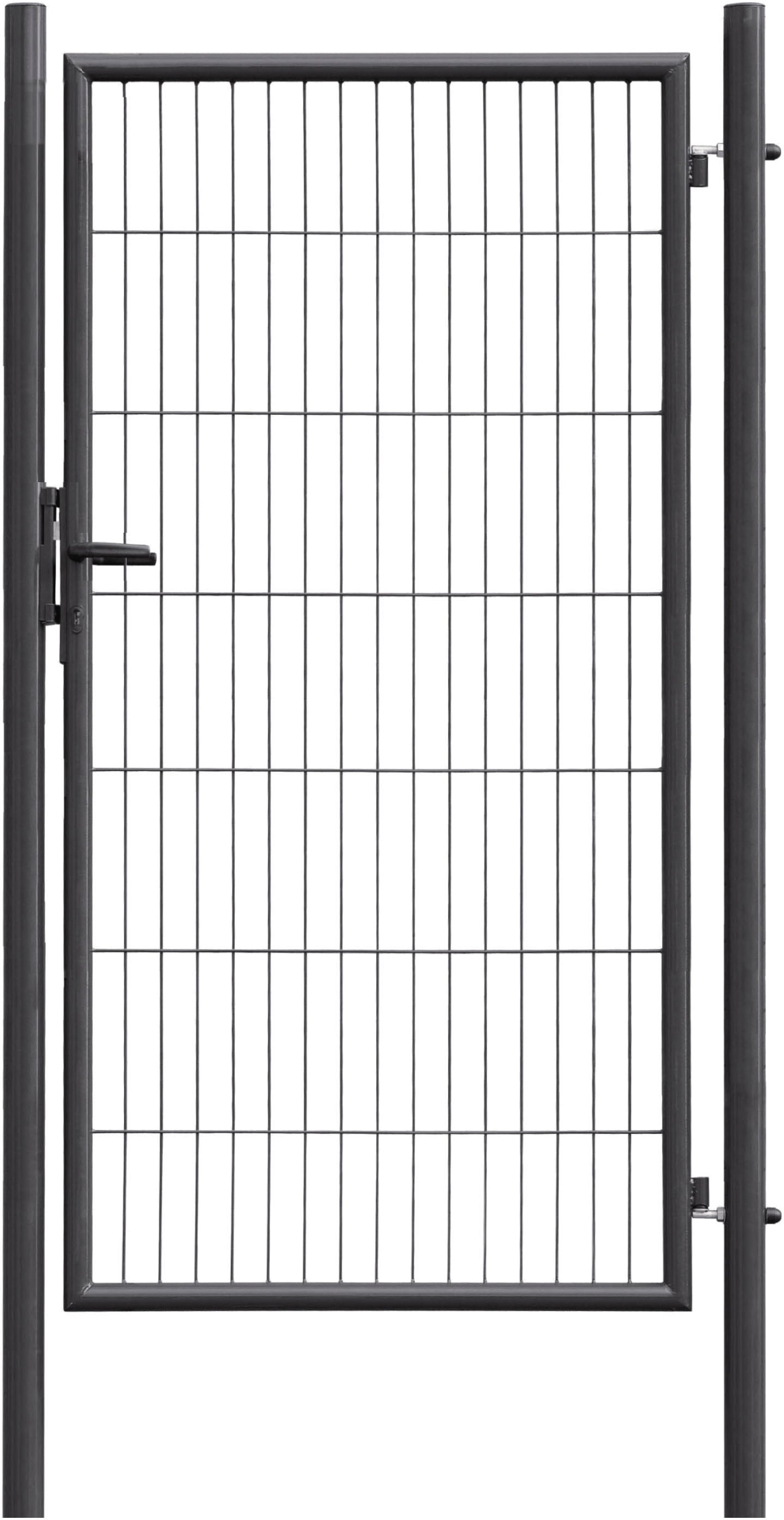 GARDEN N MORE Zauneinzeltür "Einzeltor Standard" 175 cm hoch, anthrazit günstig online kaufen