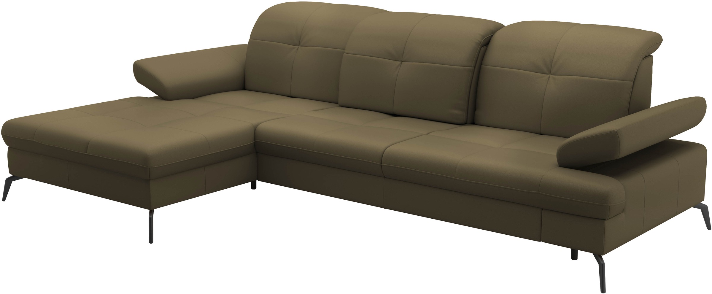 sit&more Ecksofa »Amica«, inkl Sitztiefenverstellung und Armteilverstellung