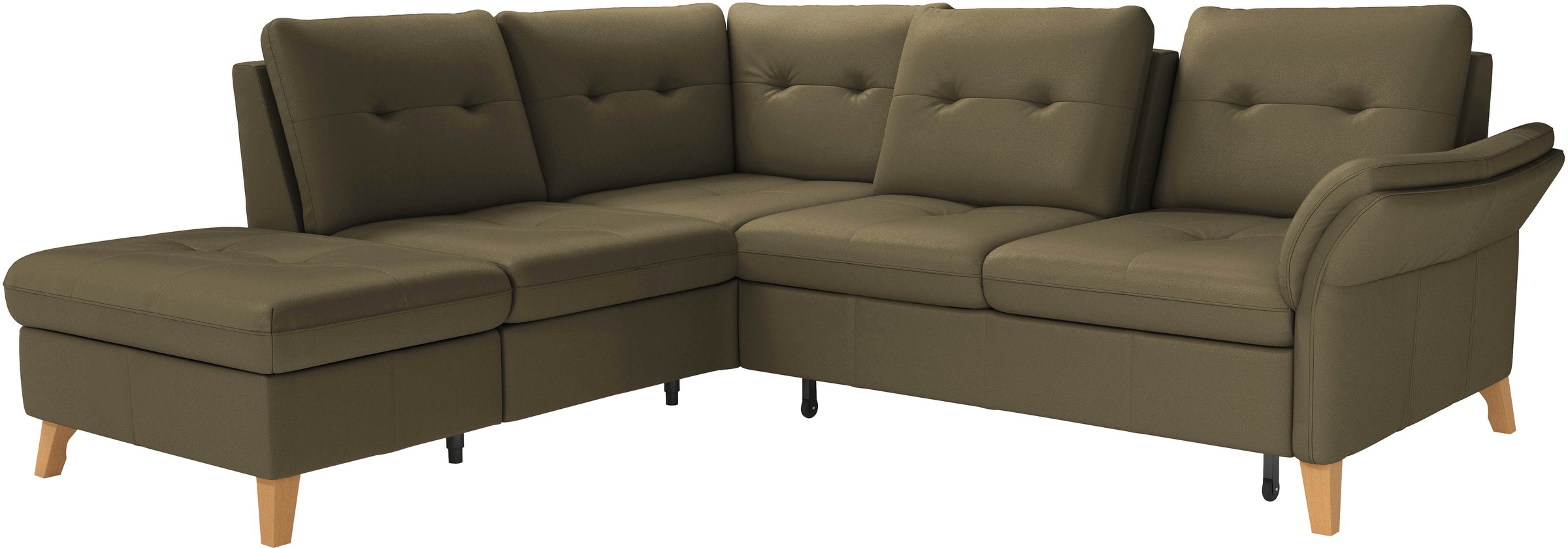 SIT & MORE Göteborg Corner Sofa Green 5