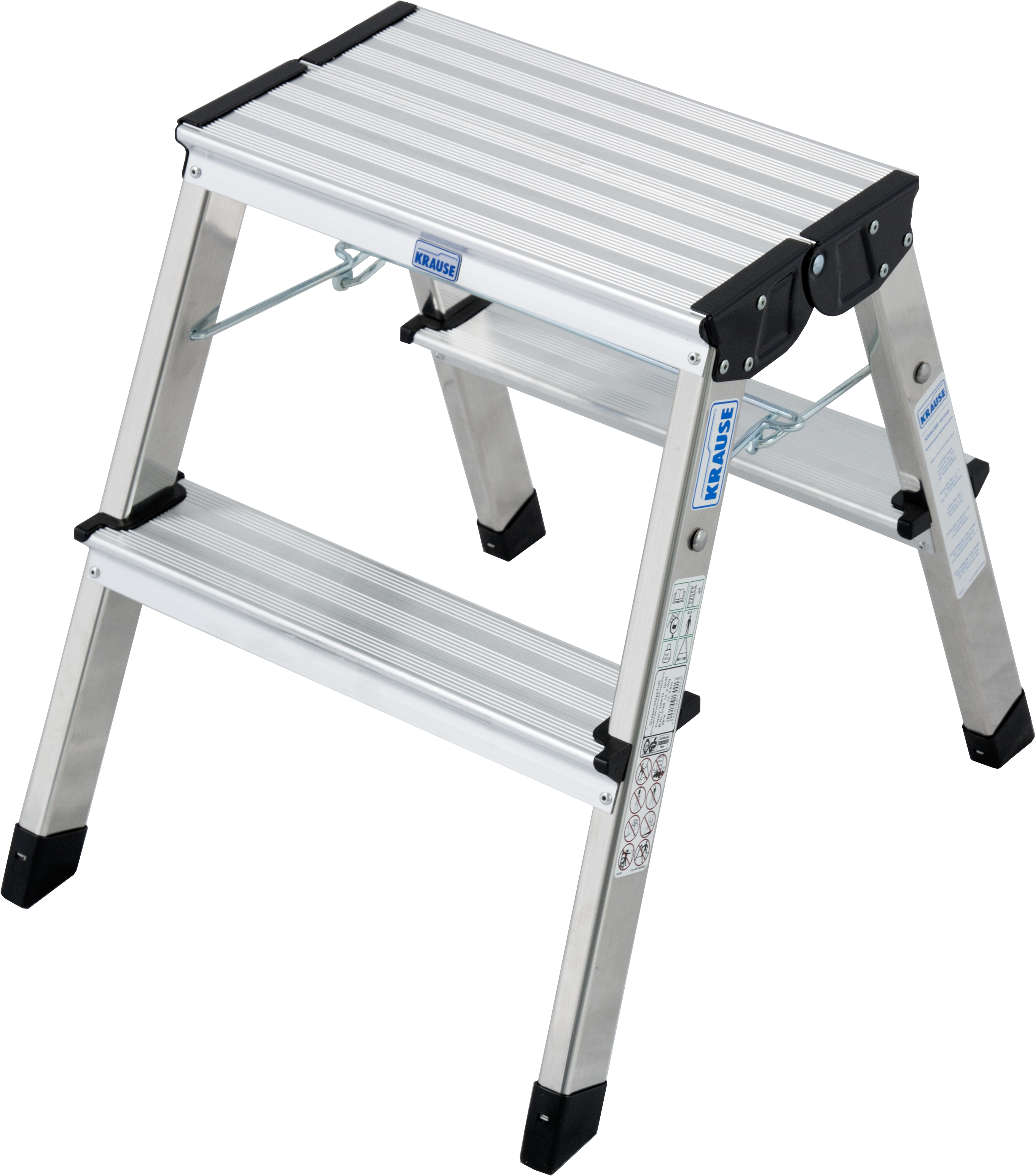 KRAUSE Klapptritt "Treppy" 2x2 Stufen