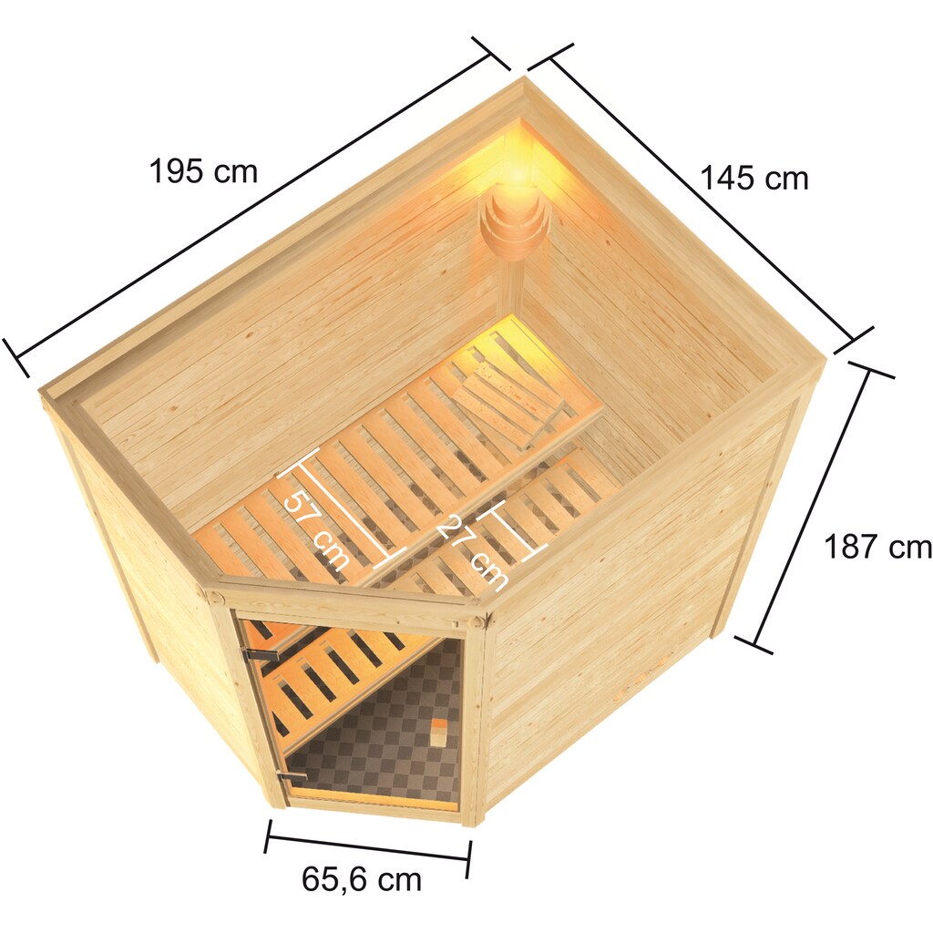 welltime Sauna »Juli«