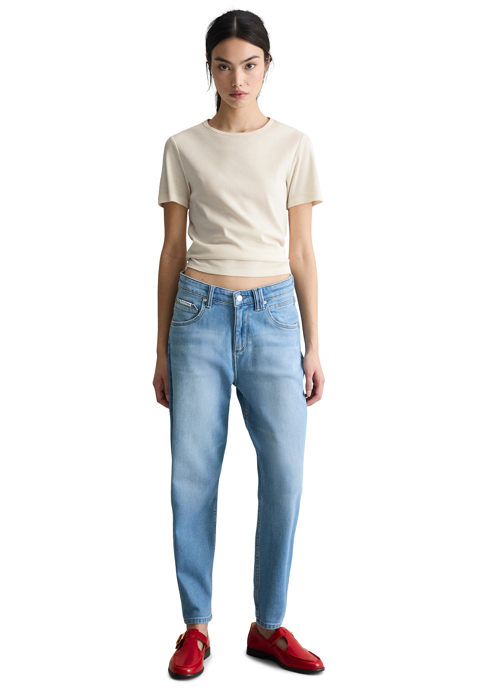 Marc O'Polo DENIM Boyfriend-Jeans »aus Organic Cotton-Lyocell-Mix«