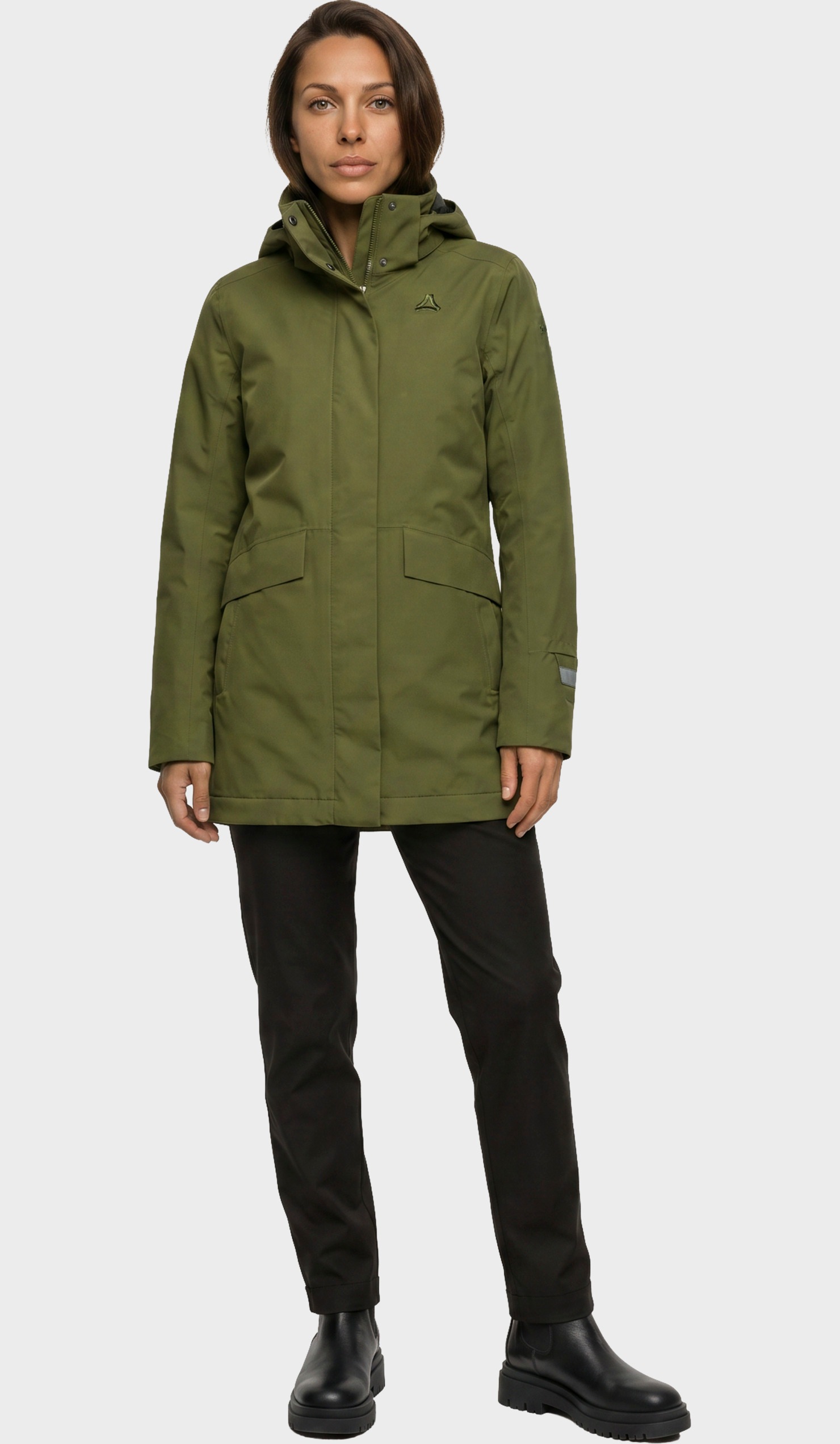 Schöffel Doppeljacke »3in1 Parka Style Borkol WMS« mit Kapuze