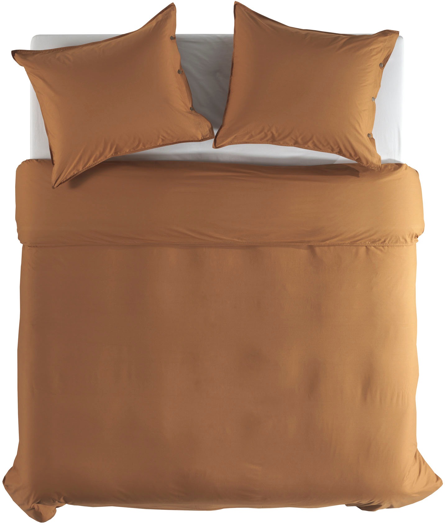 YELLOW Bettwäsche »Percale«, Uni Design, 100% Baumwolle ab 135x200 cm.
