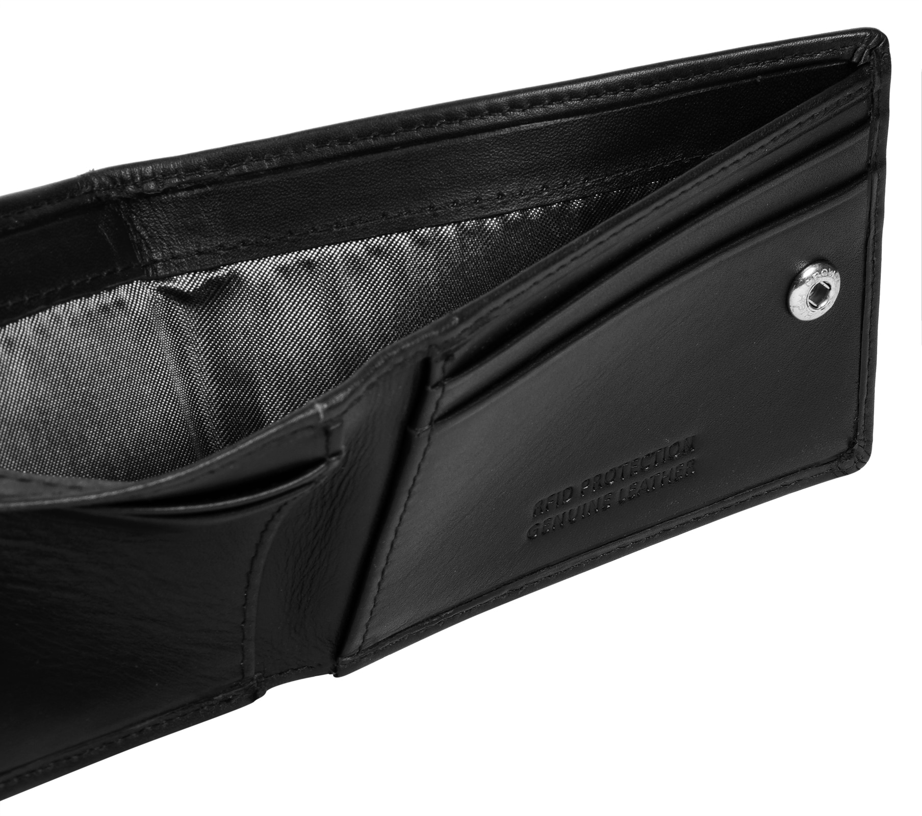 bugatti Geldbörse »SUPER SLIM RFID«, echt Leder