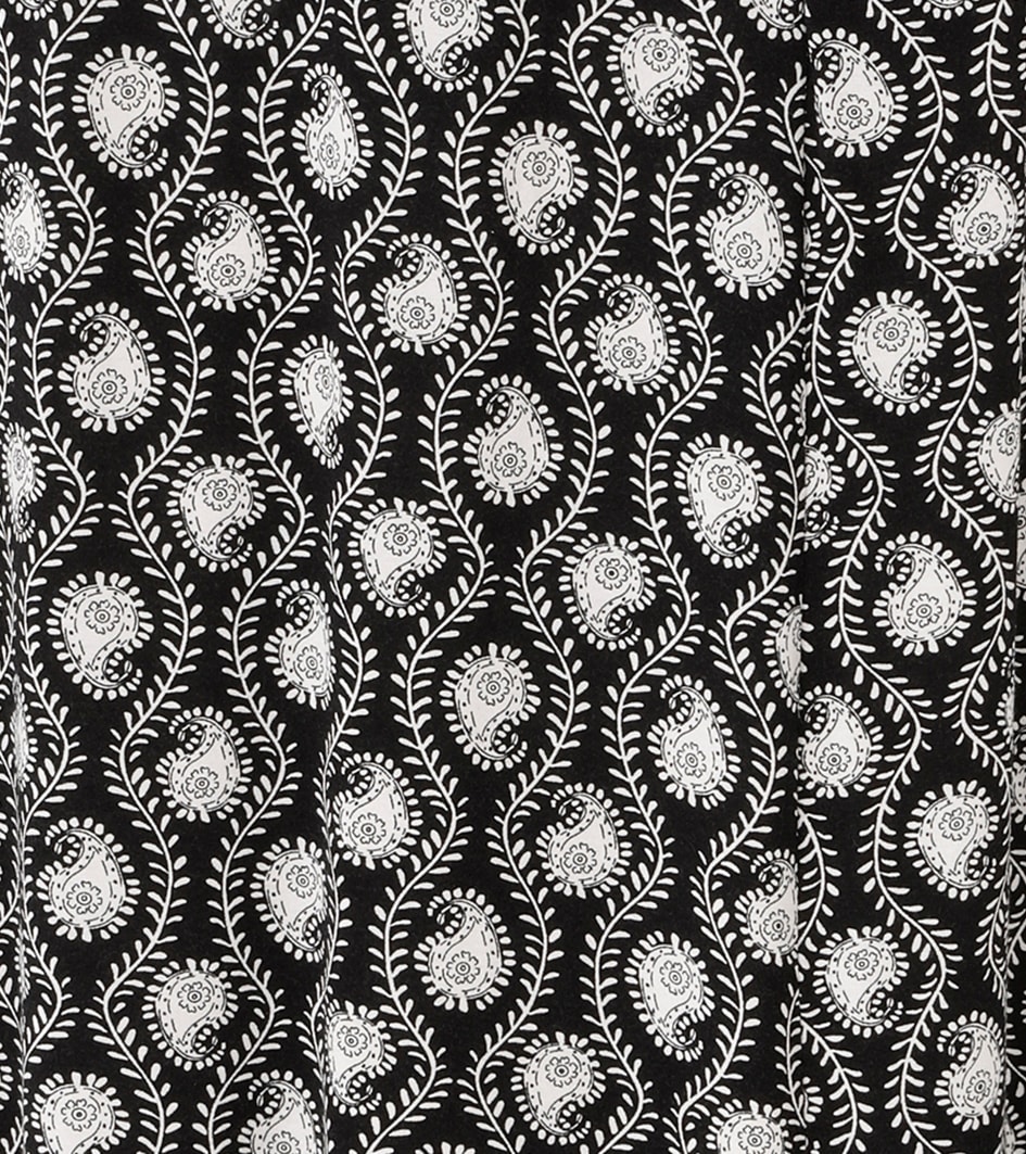 Aniston CASUAL Maxirock mit kontrastfarbigem Paisley-Muster - NEUE KOLLEKTION