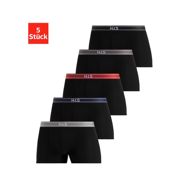 H.I.S mit Steifen BAUR ▷ (Packung, Bund | für Boxer, 5 und St.), Logo im