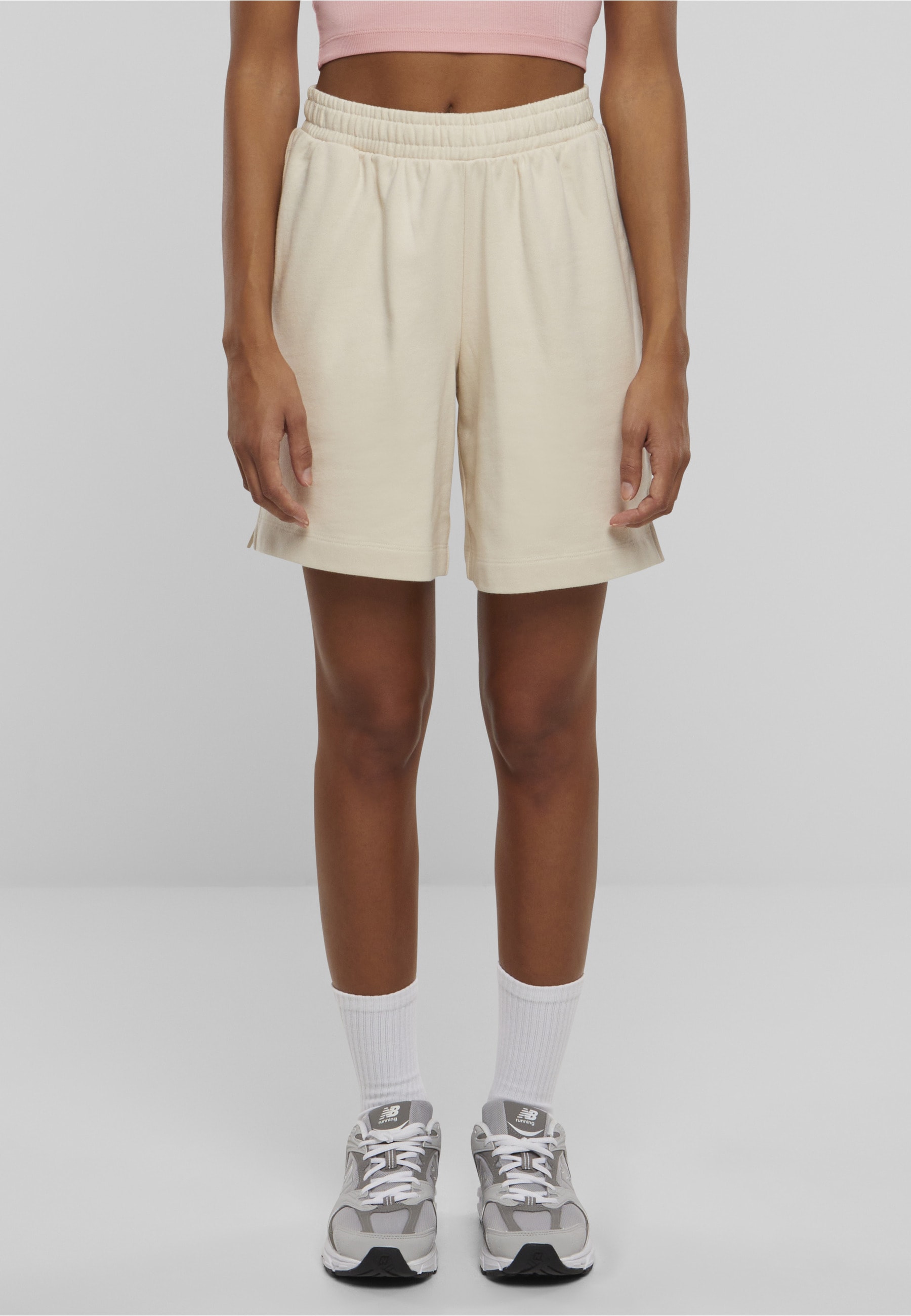 URBAN CLASSICS Sweatshorts »Urban Classics Damen Ladies Organic Terry Bermuda Pants«