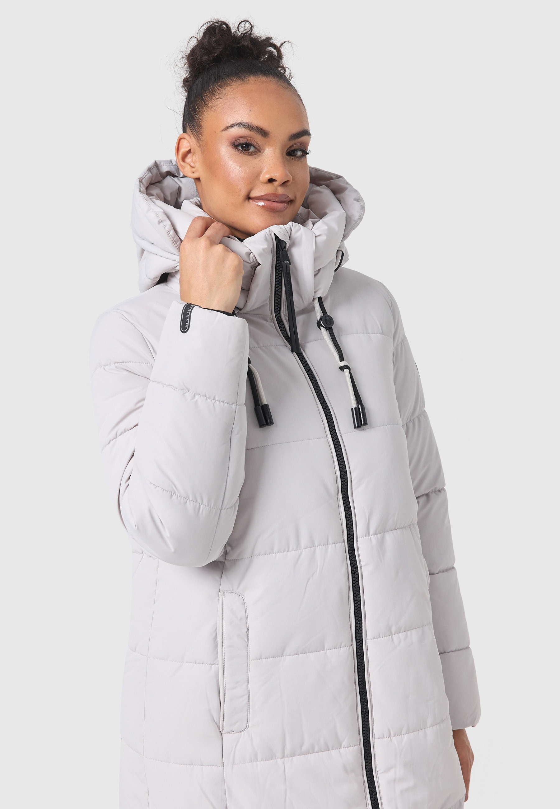 Marikoo Winterjacke »Nadeshikoo XIV«, extra langer Winter Mantel gesteppt  für kaufen | BAUR | Jacken
