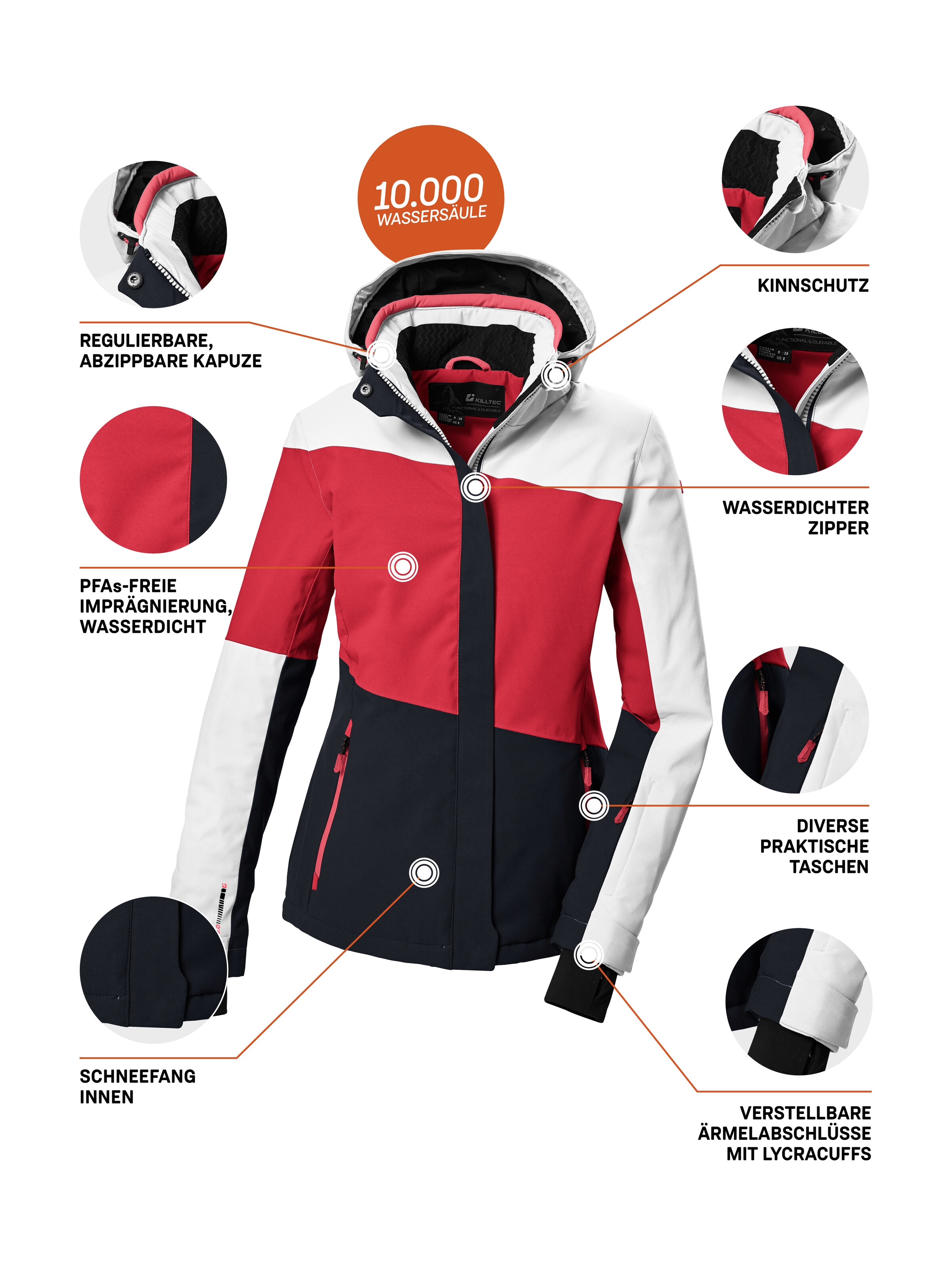 Killtec Skijacke »KSW 67 WMN SKI JCKT«