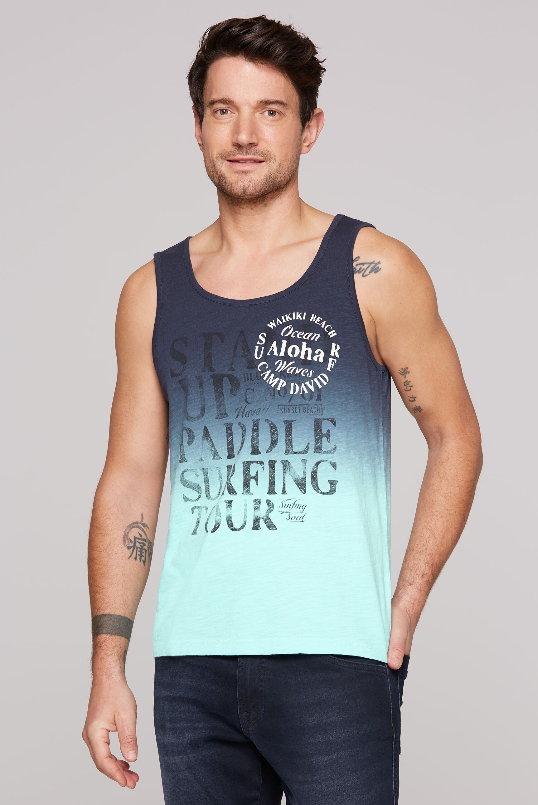 CAMP DAVID Tanktop, aus Baumwolle günstig online kaufen
