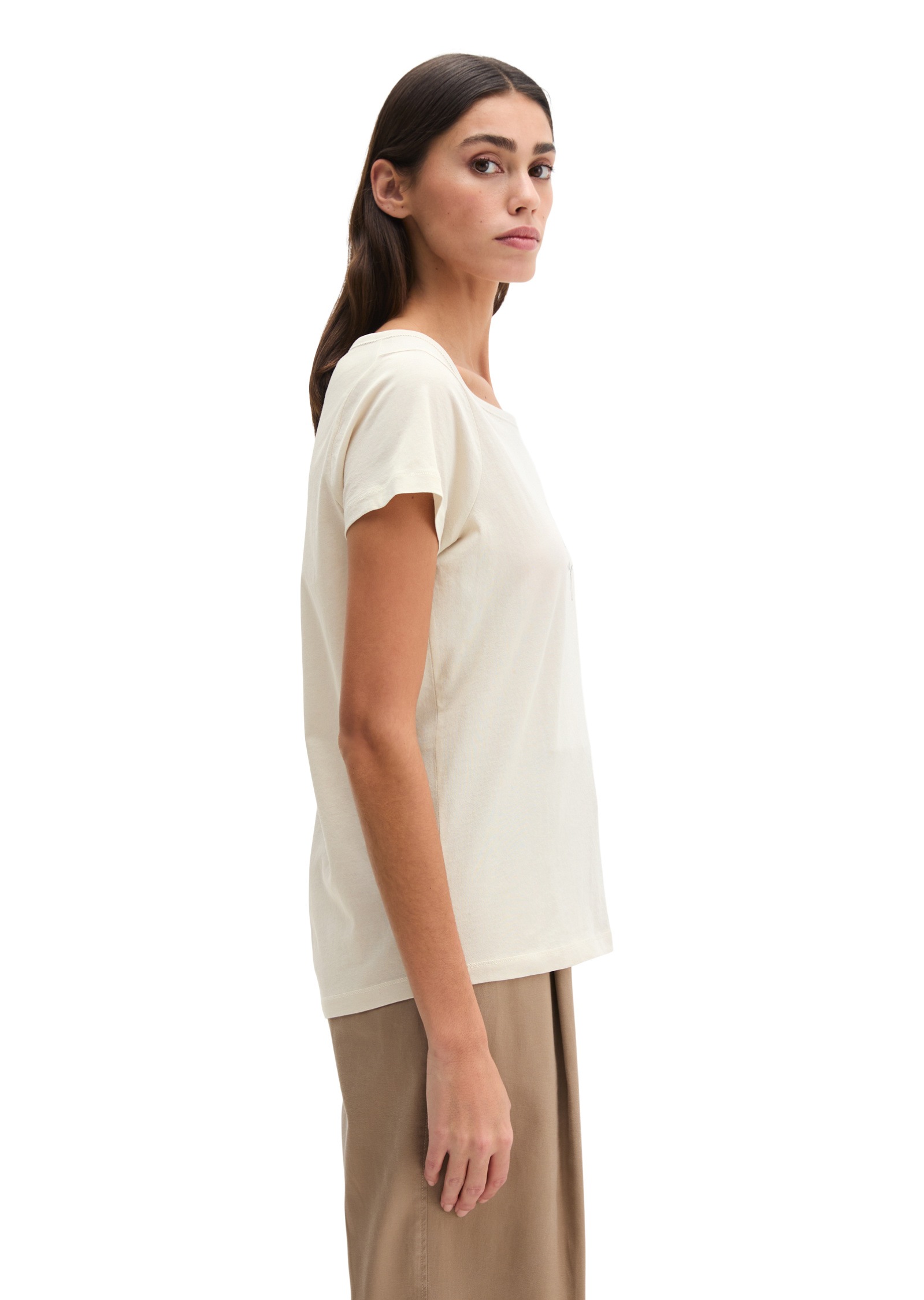 Marc O'Polo T-Shirt Grey Silk XL 4