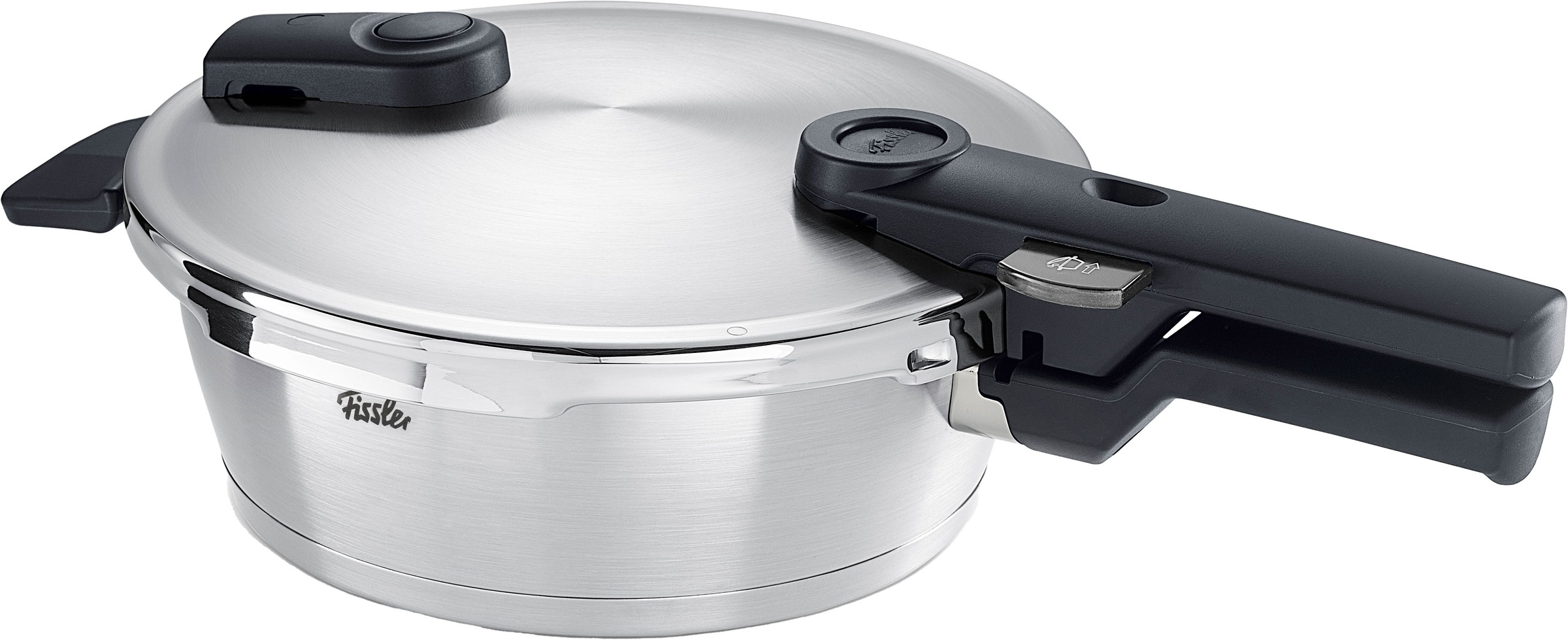 FISSLER Schnellkochtopf "Vitaquick Premium", 2,5 l + Ø 22cm + Höhe 12cm, silber, Töpfe, Premium Qualität – Made in Germany