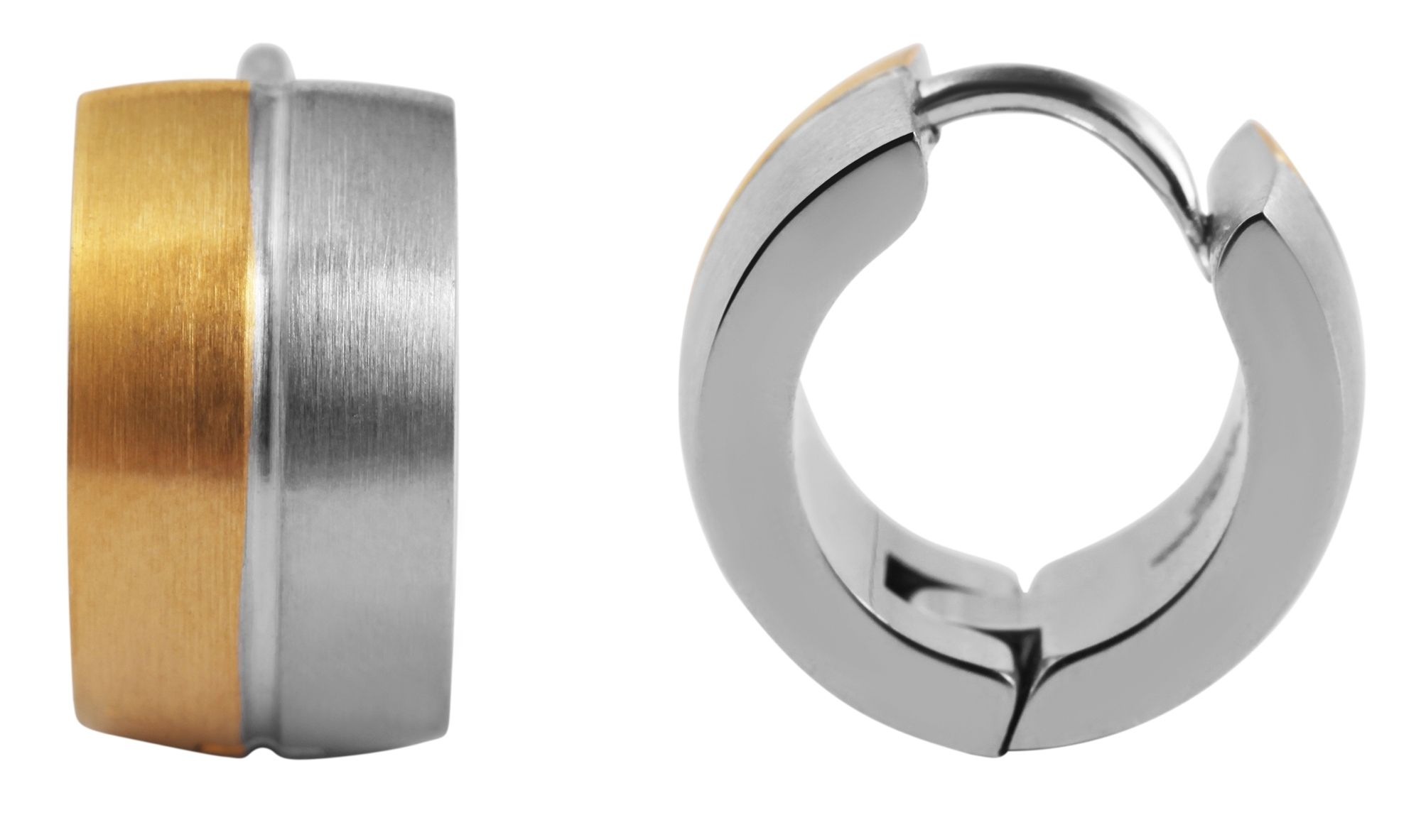 Adelia´s Klappcreolen »Damen Ohrringe – Klappcreole aus Edelstahl« Zum Verschenken – ideal zum Geburtstag