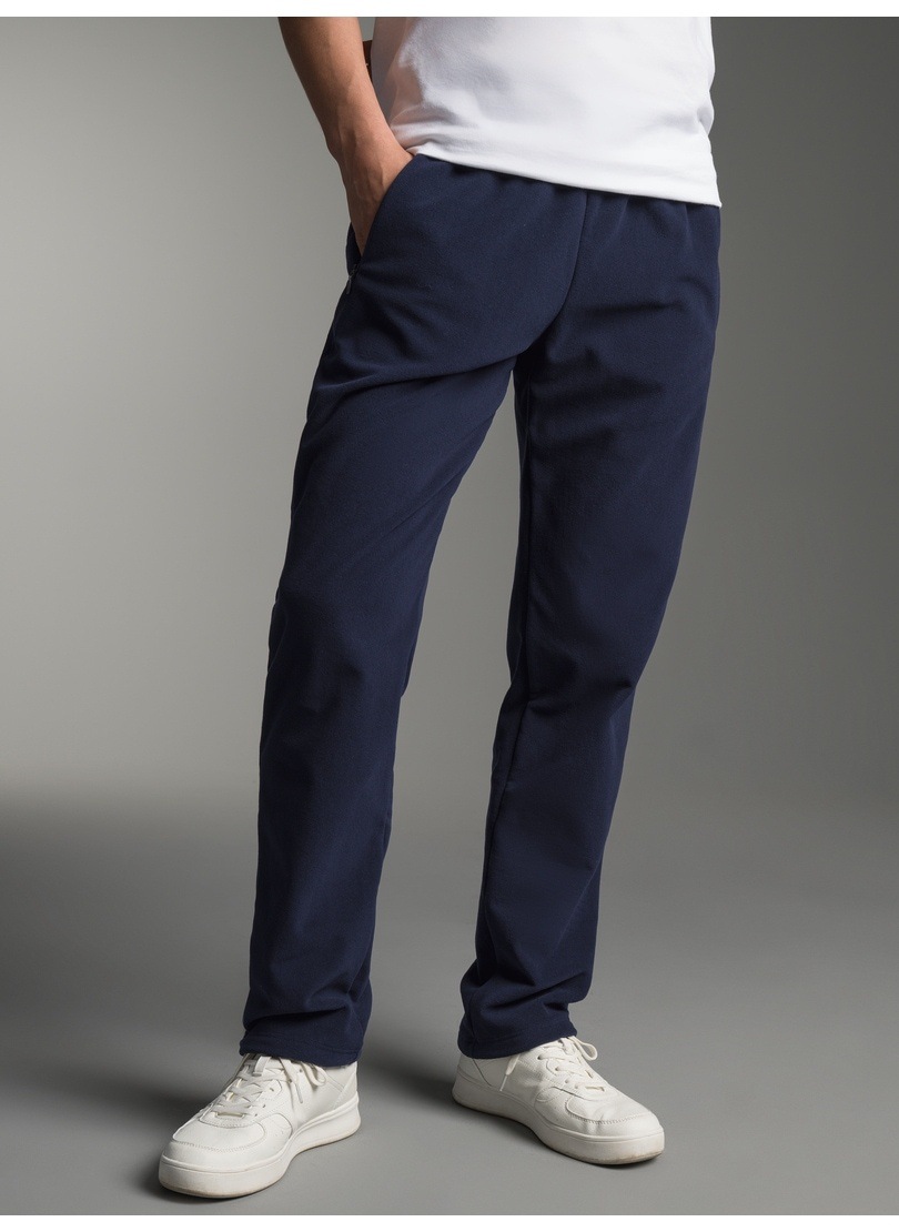 Trigema Jerseyhose "TRIGEMA Fleece Freizeithose"