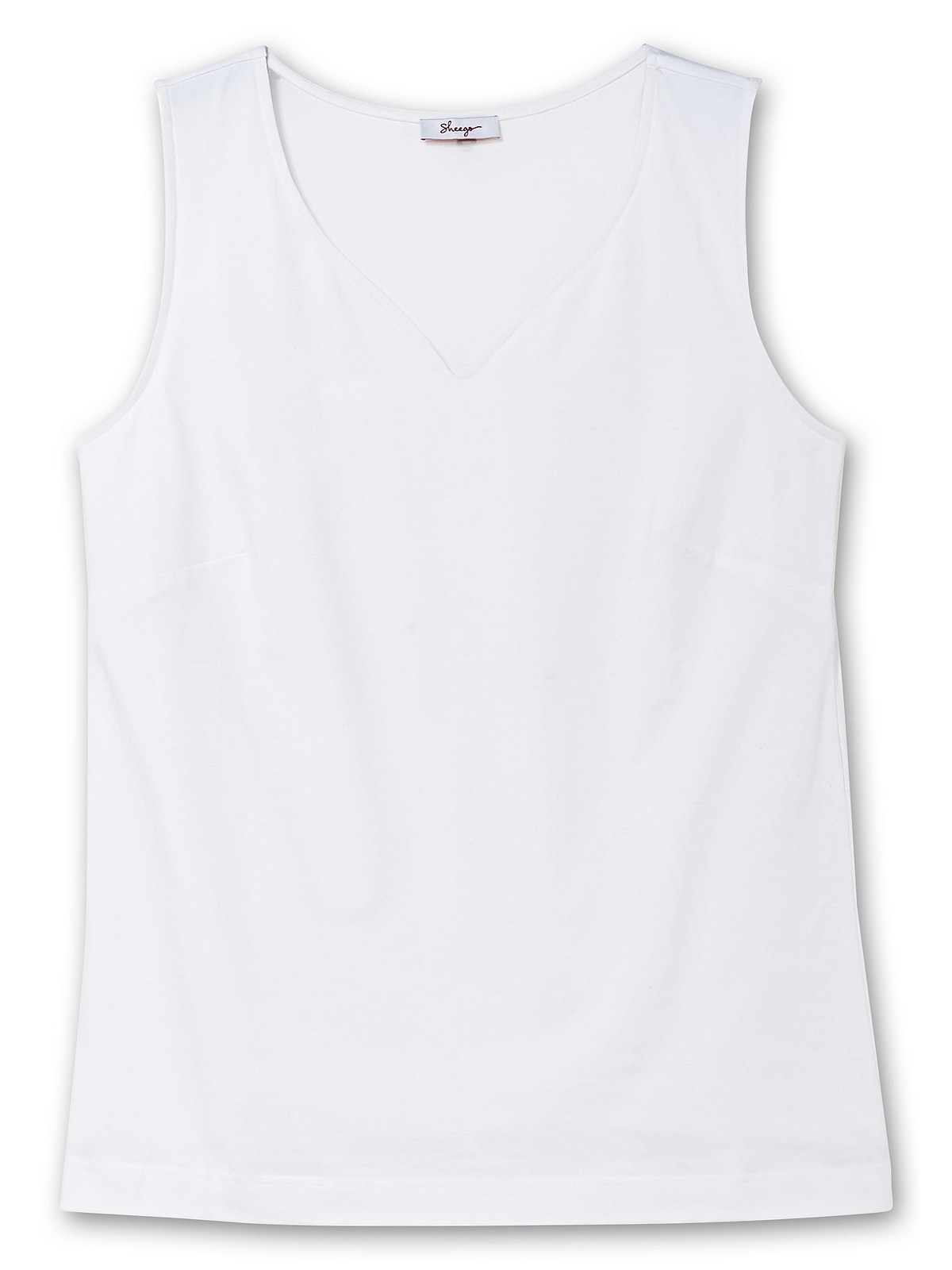 Sheego Tanktop »Große Größen«, mit Herzausschnitt