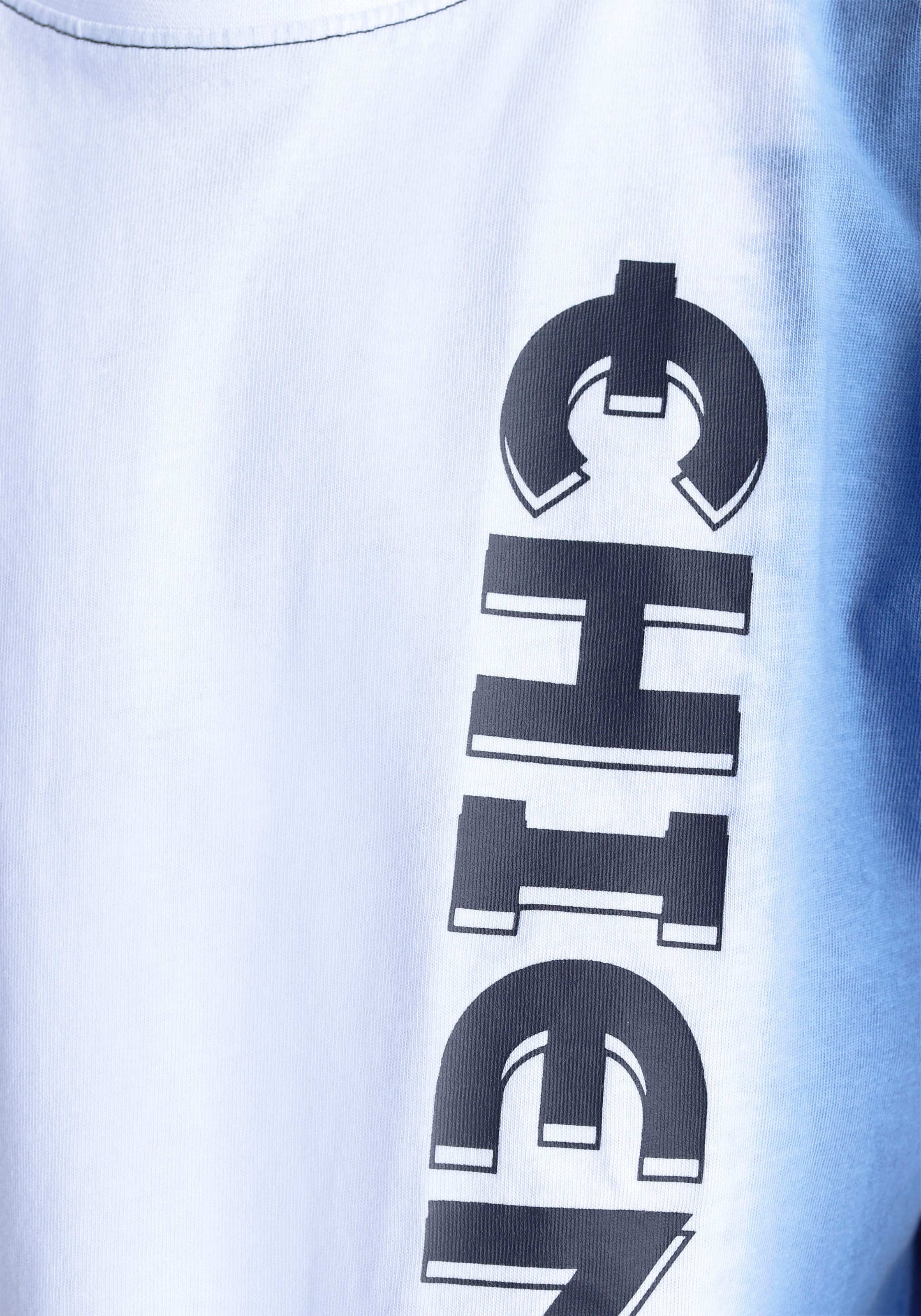 Logodruck »Dip Farbverlauf bestellen mit und Chiemsee | Dye«, T-Shirt coolem BAUR
