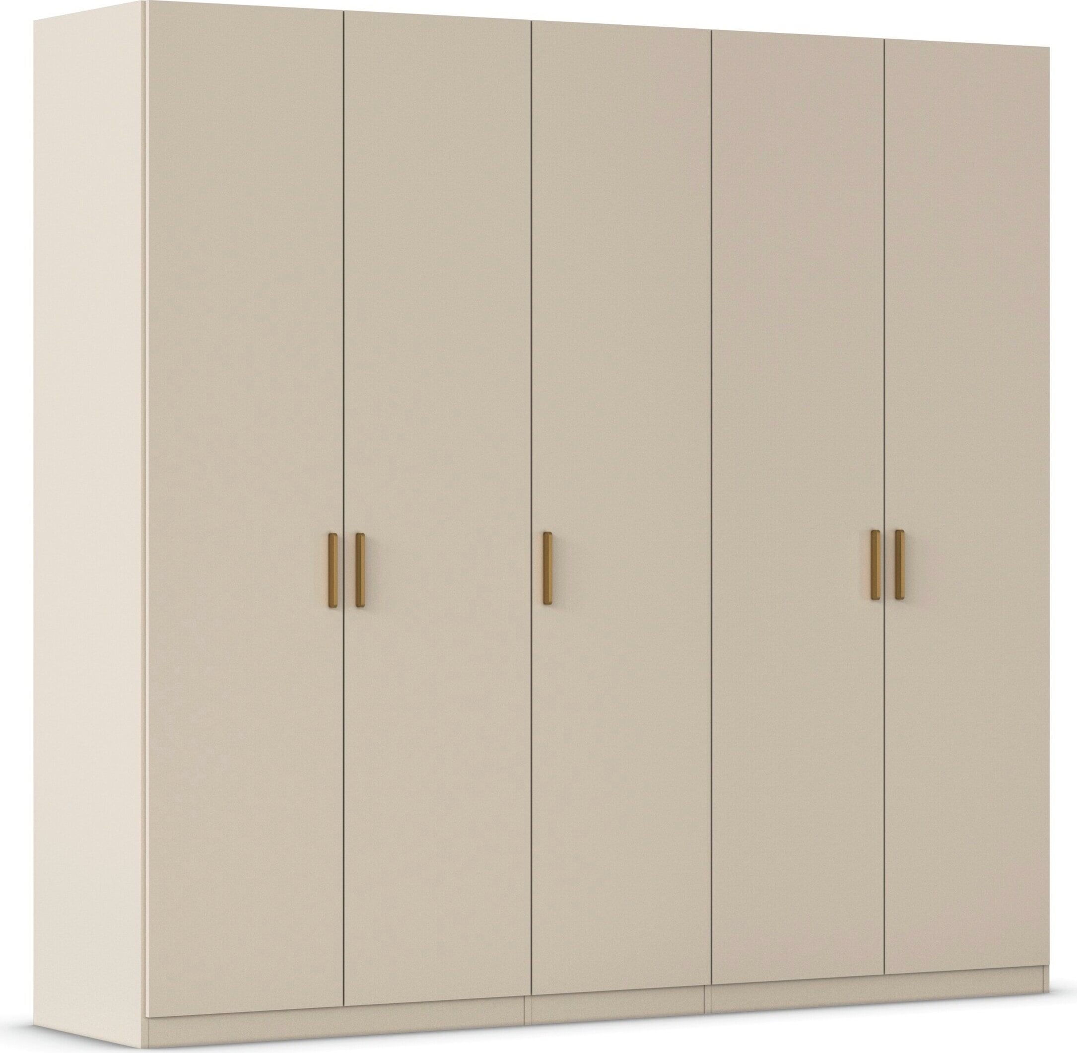 OTTO home Kleiderschrank "Schrank Möbel Schlafzimmer Garderobe Kinderzimmer WELTNEUHEIT ZELLARA" PATENTIERTES SCHNELLMONTAGESYSTEM Griff Goldfarben MADE IN GERMANY