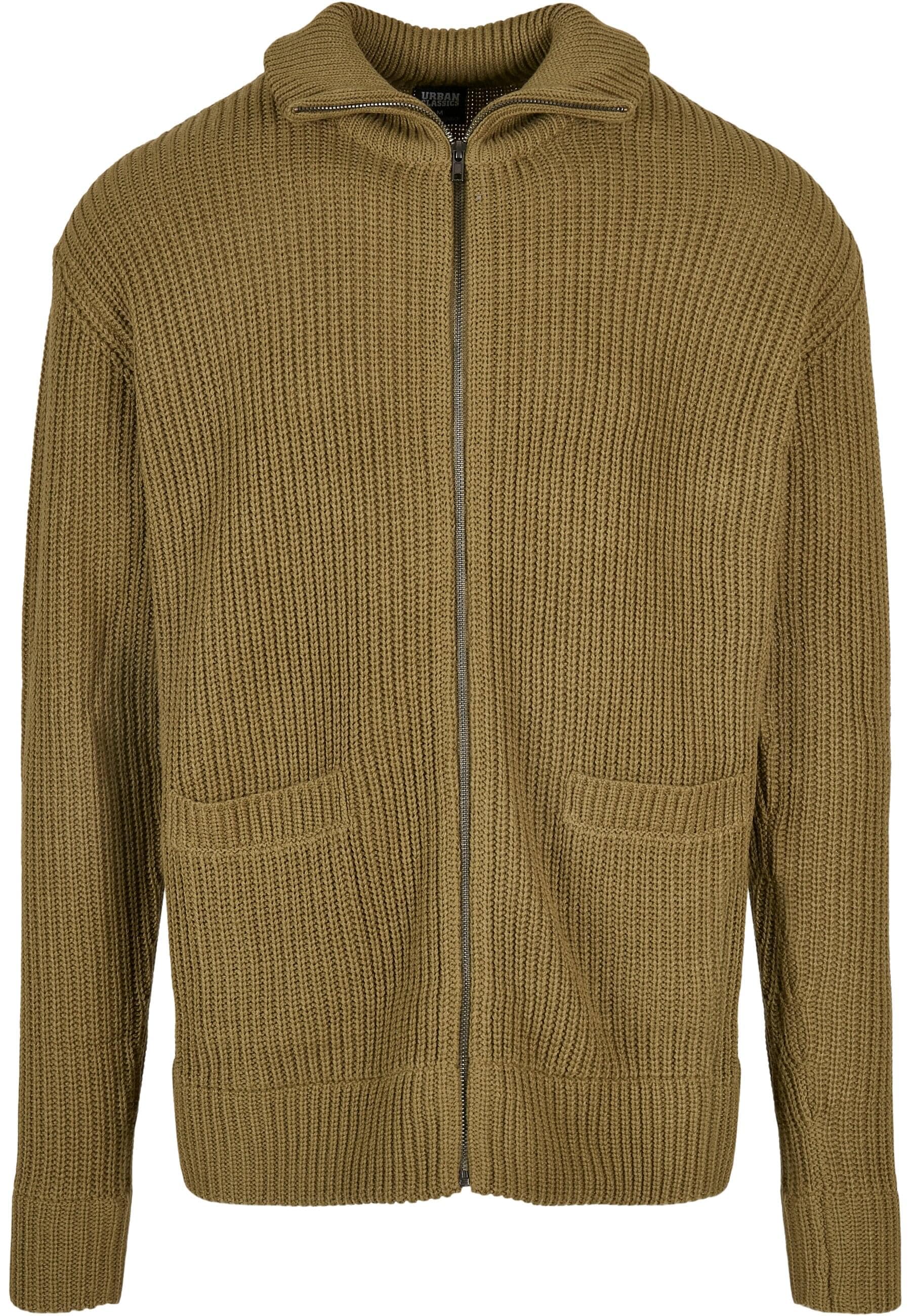 Cardigan »Urban Classics Herren Zip Cardigan«