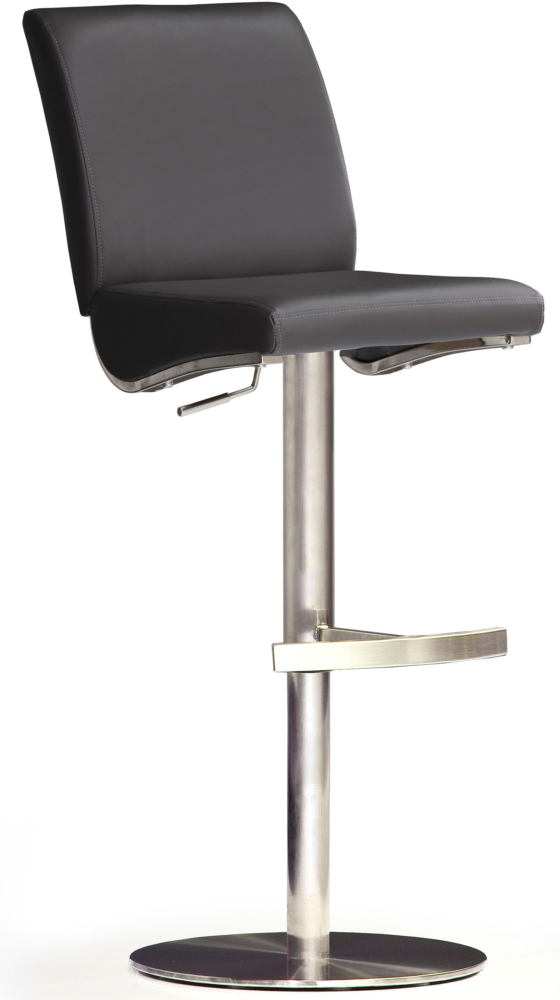 MCA furniture Bistrostuhl "BARBECOOL", mit Rückenlehne, Bodenplatte rund, 3 günstig online kaufen