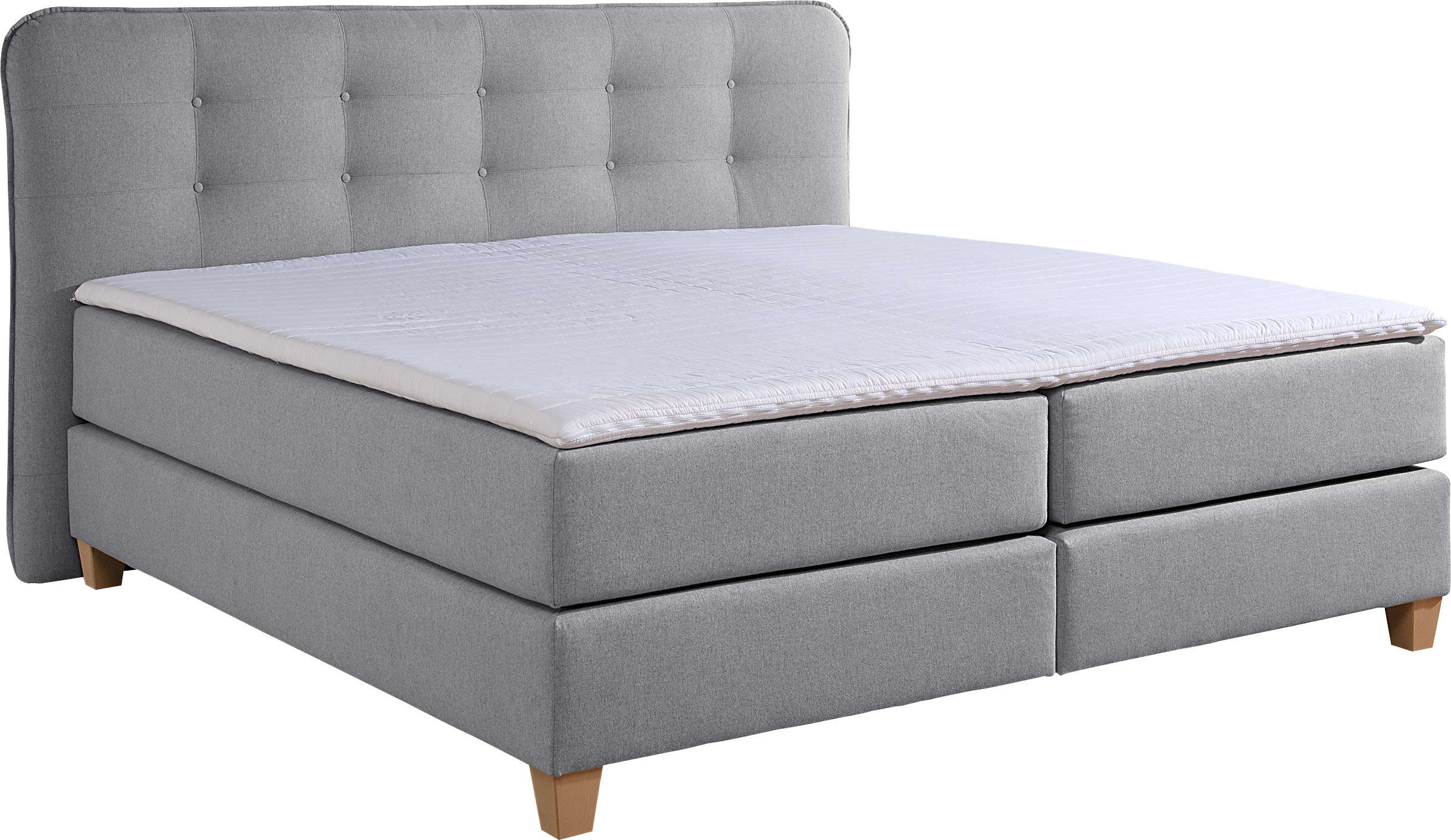 Thumbnail - Home affaire Boxspringbett, inklusive Komfortschaum-Topper