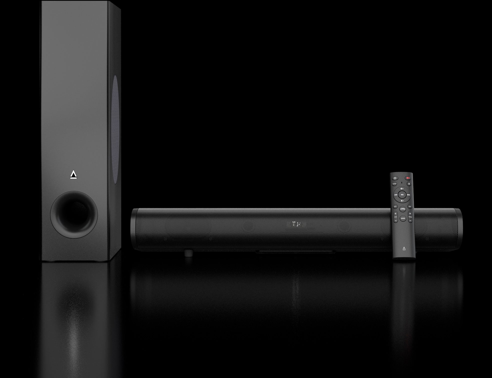 Creative Soundbar »Stage Pro, Soundbar mit Subwoofer 2.1-Soundbar mit Dolby Audio«, HDMI Arc, USB Audio, Optical, Aux-in