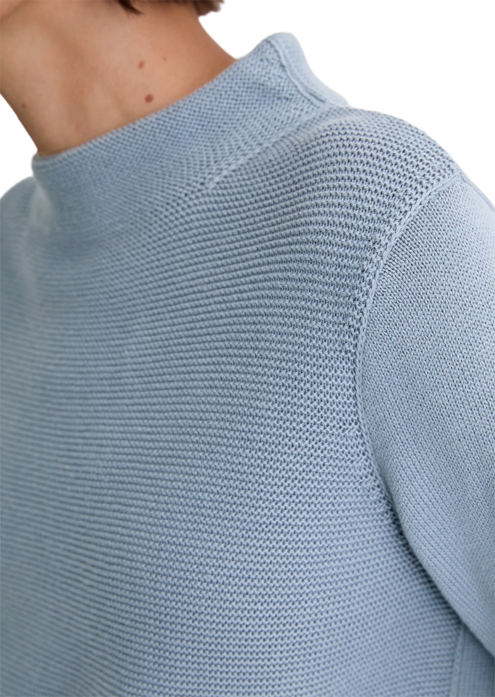 Marc O'Polo Stehkragenpullover »aus Organic Cotton«