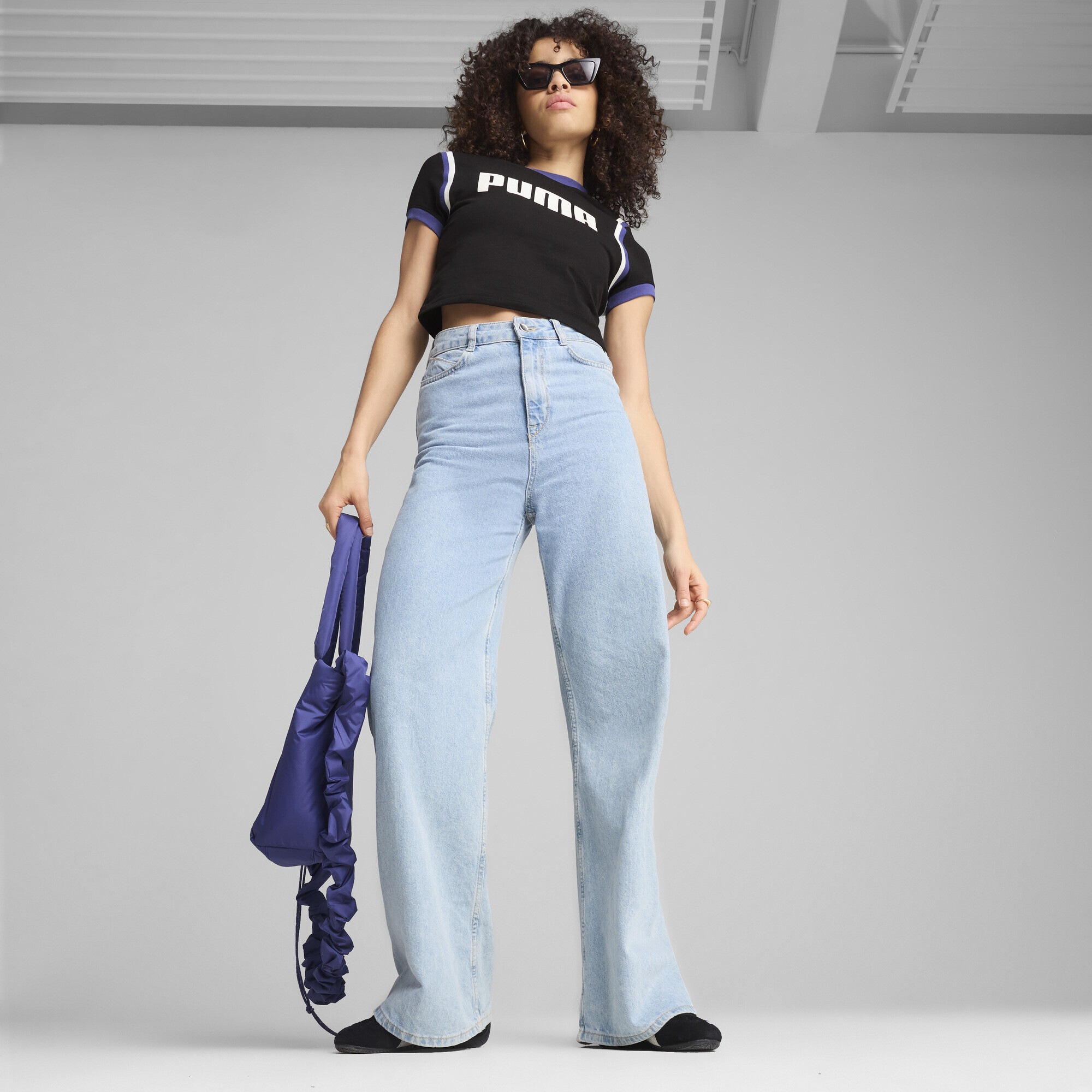 PUMA T-Shirt »FUTURE.PUMA.ARCHIVE Kurzes figurbetontes T-Shirt Damen«
