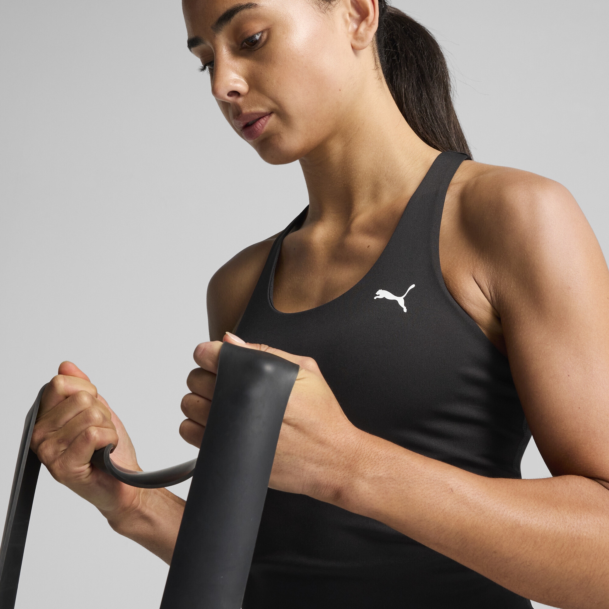 PUMA Trainingsshirt »TAD ESSENTIALS 2-in-1-Tanktop Damen«