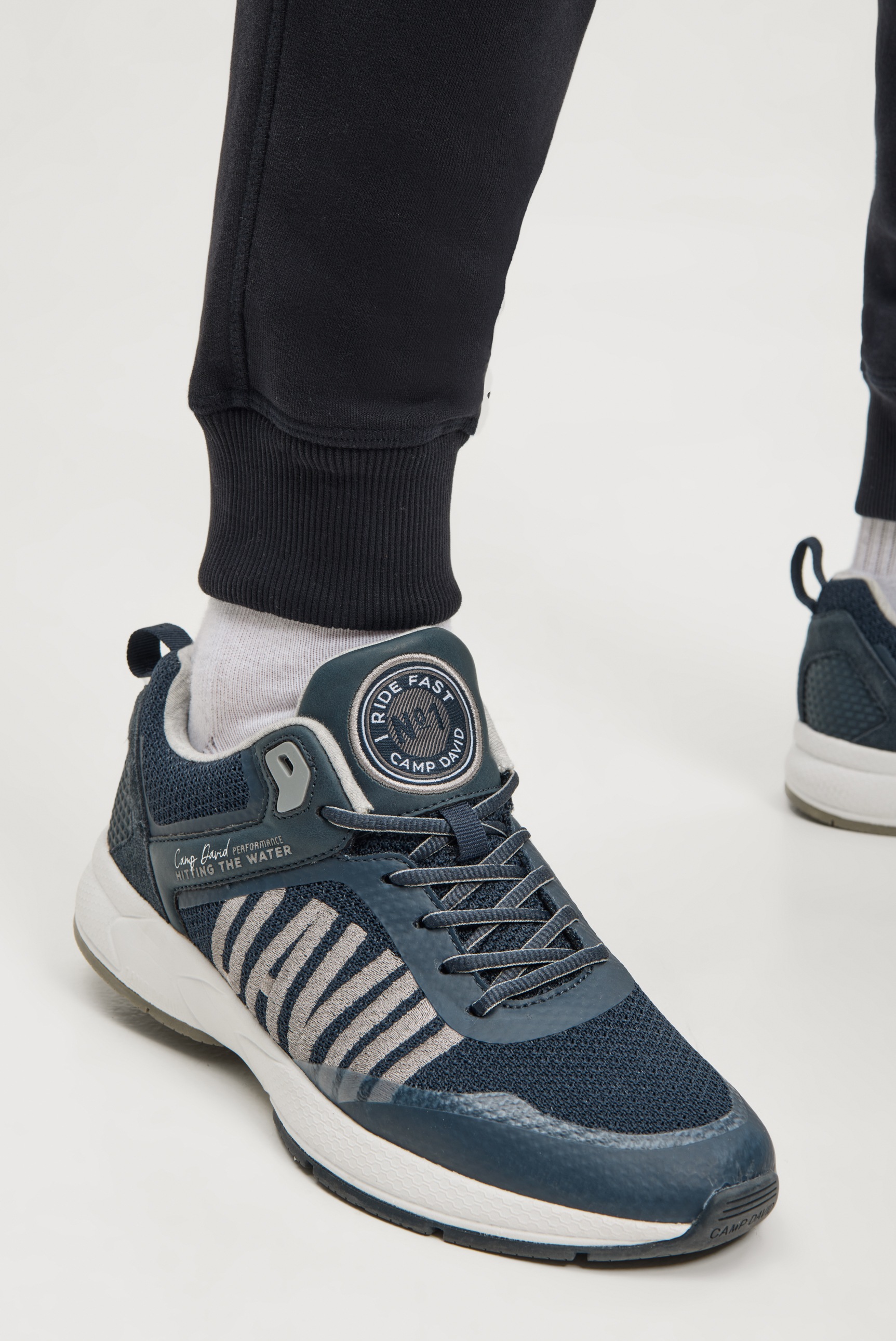 CAMP DAVID Sporthose  mit Elastikbund und Kordel