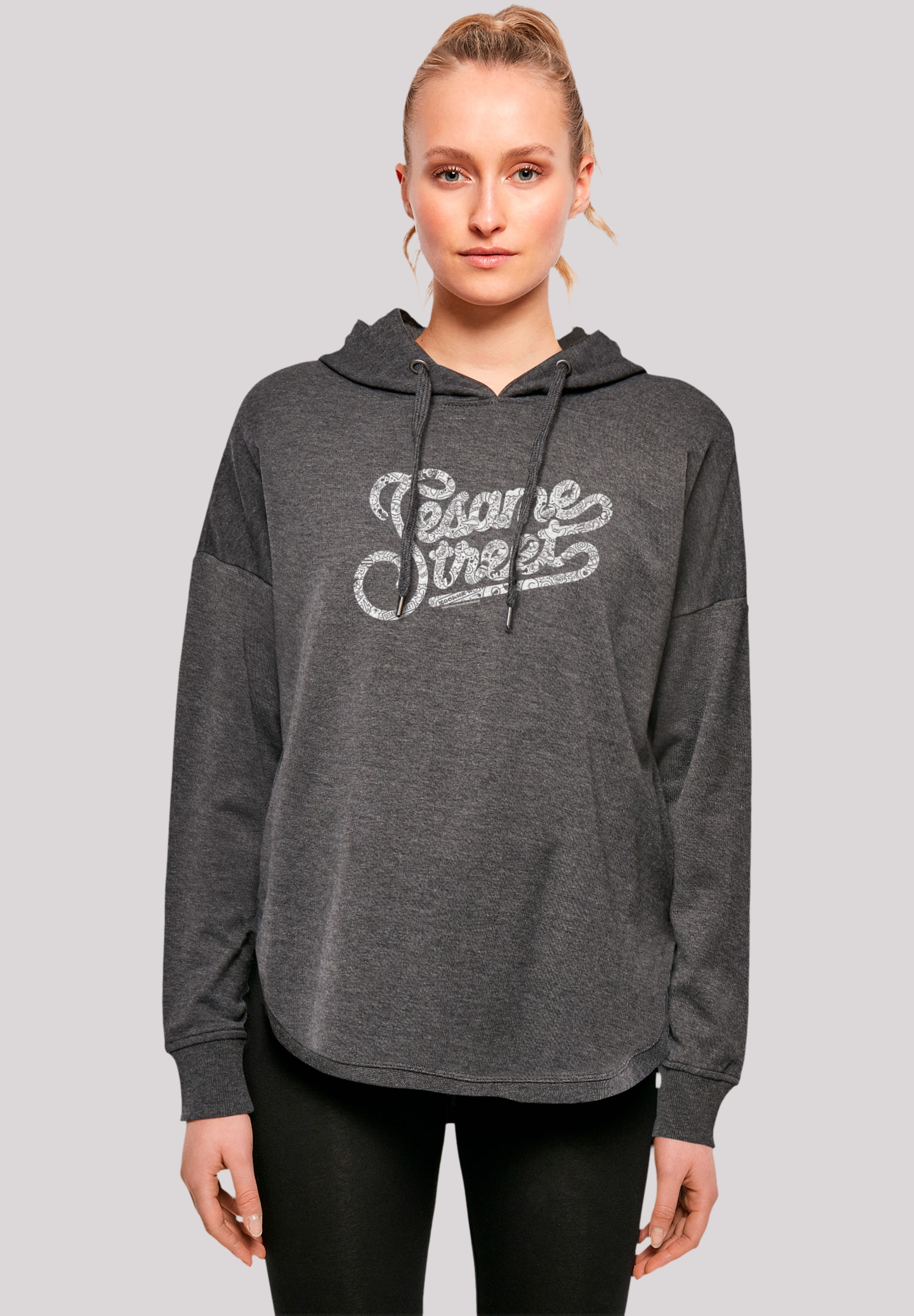 F4NT4STIC Kapuzenpullover "Sesamstraße Lettering", Premium Qualität, Weihna günstig online kaufen