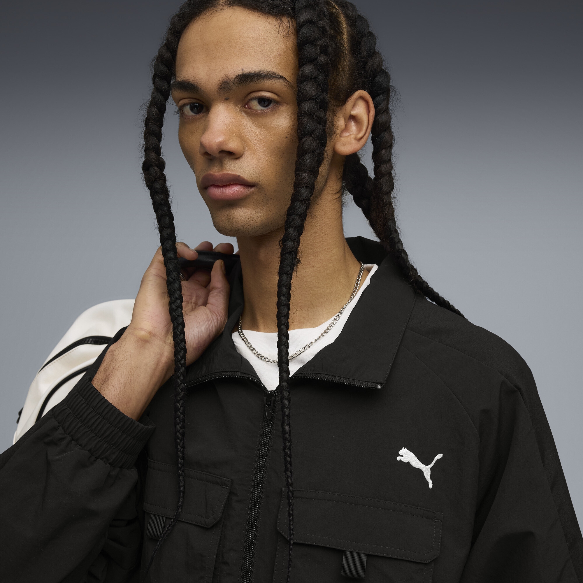 PUMA Trainingsjacke »T7 Cargo Relaxed Trainingsjacke Herren«
