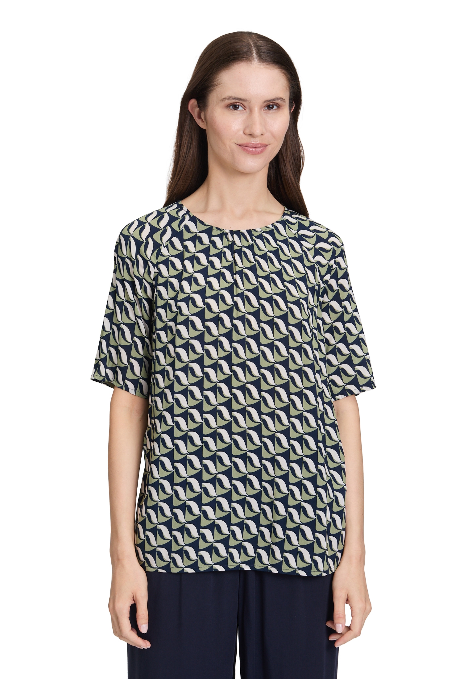 Betty Barclay Schlupfbluse "Betty Barclay Schlupfbluse mit Rundhalsausschni günstig online kaufen