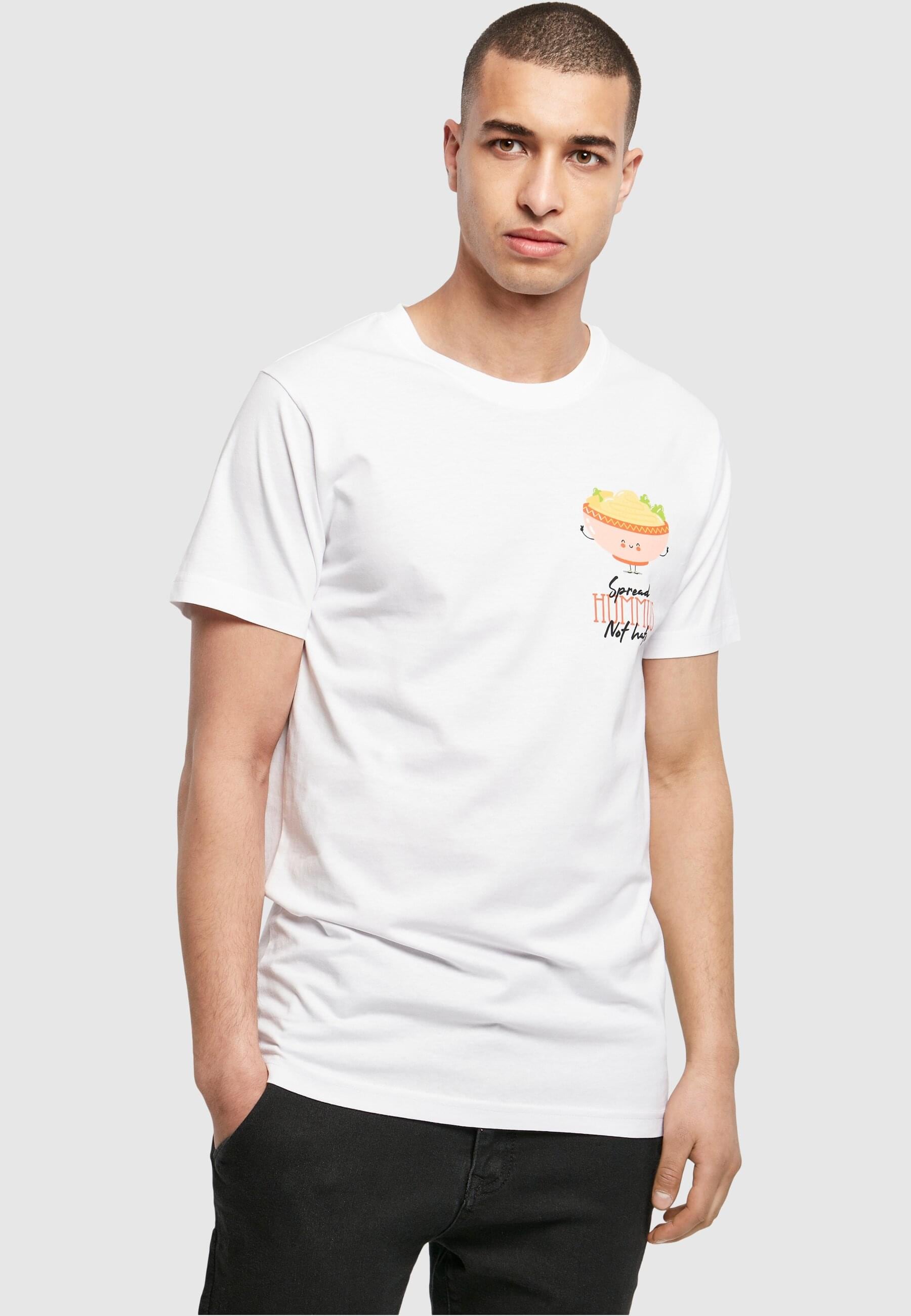 MisterTee T-Shirt »MisterTee Damen Ladies Spread Hummus Tee«