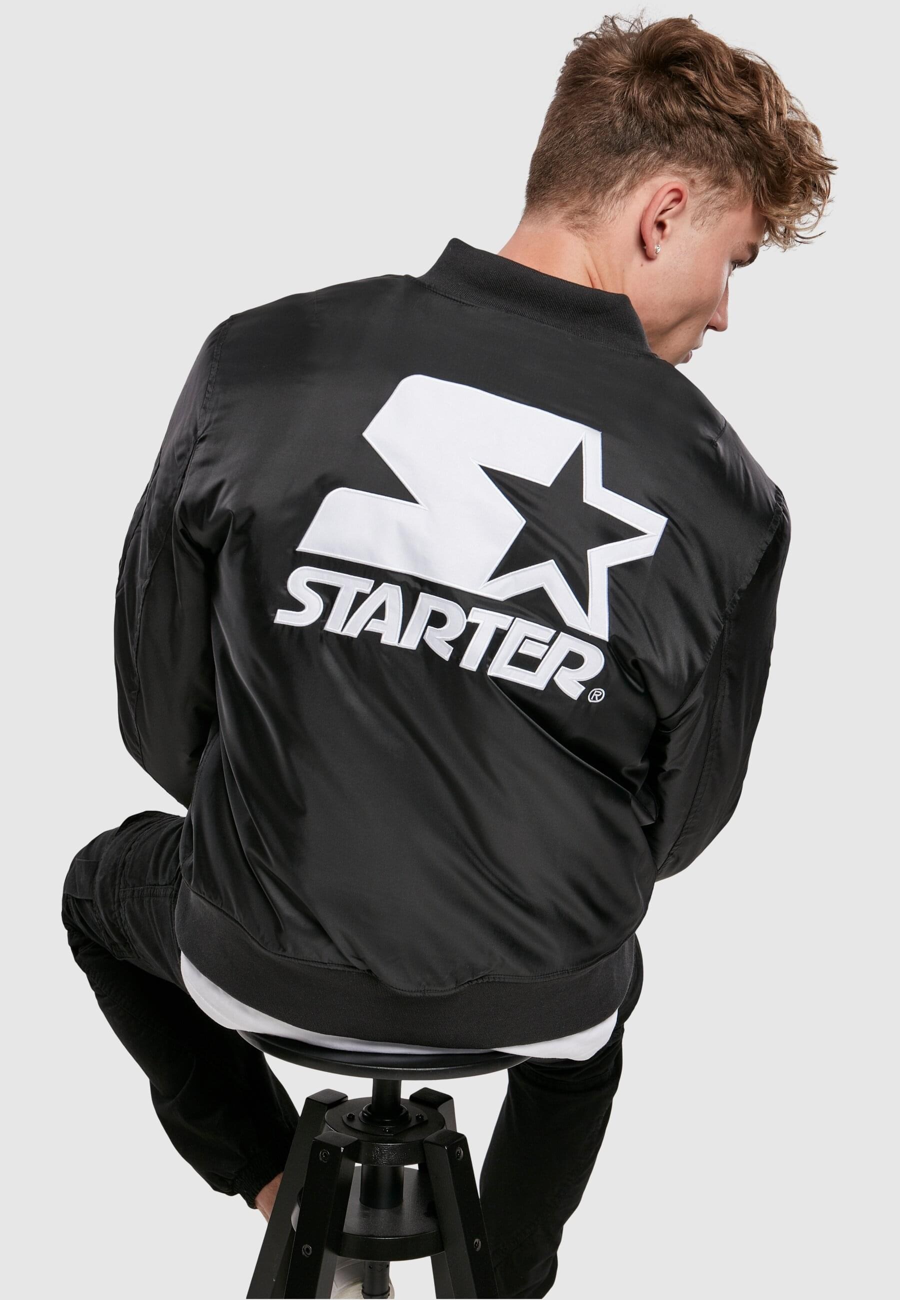 Starter Black Label Bomberjacke »Starter Black Label Herren«, (1 St.), ohne Kapuze
