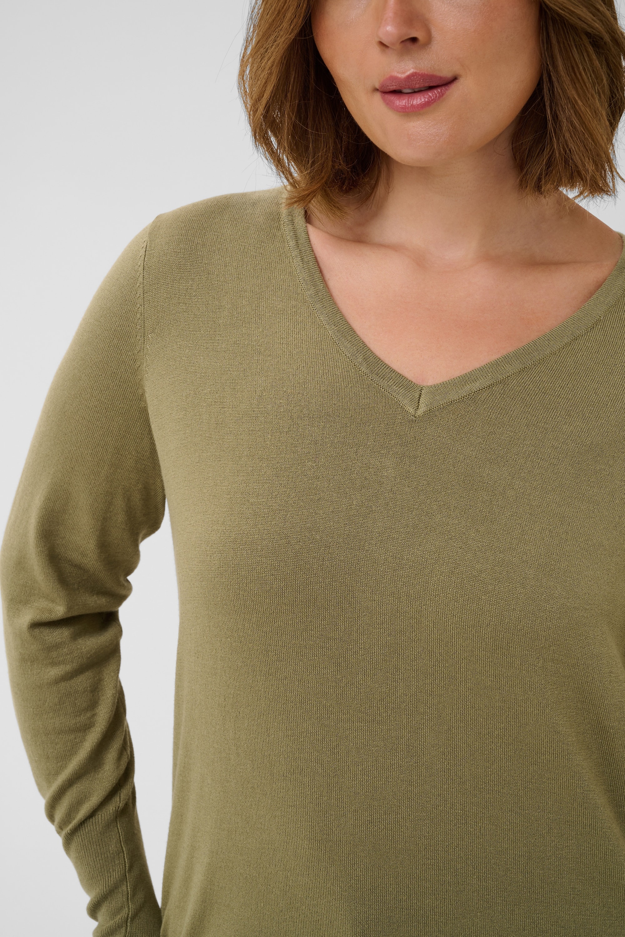 KAFFE Curve Strickpullover »Damen Strickpullover KClizzy«