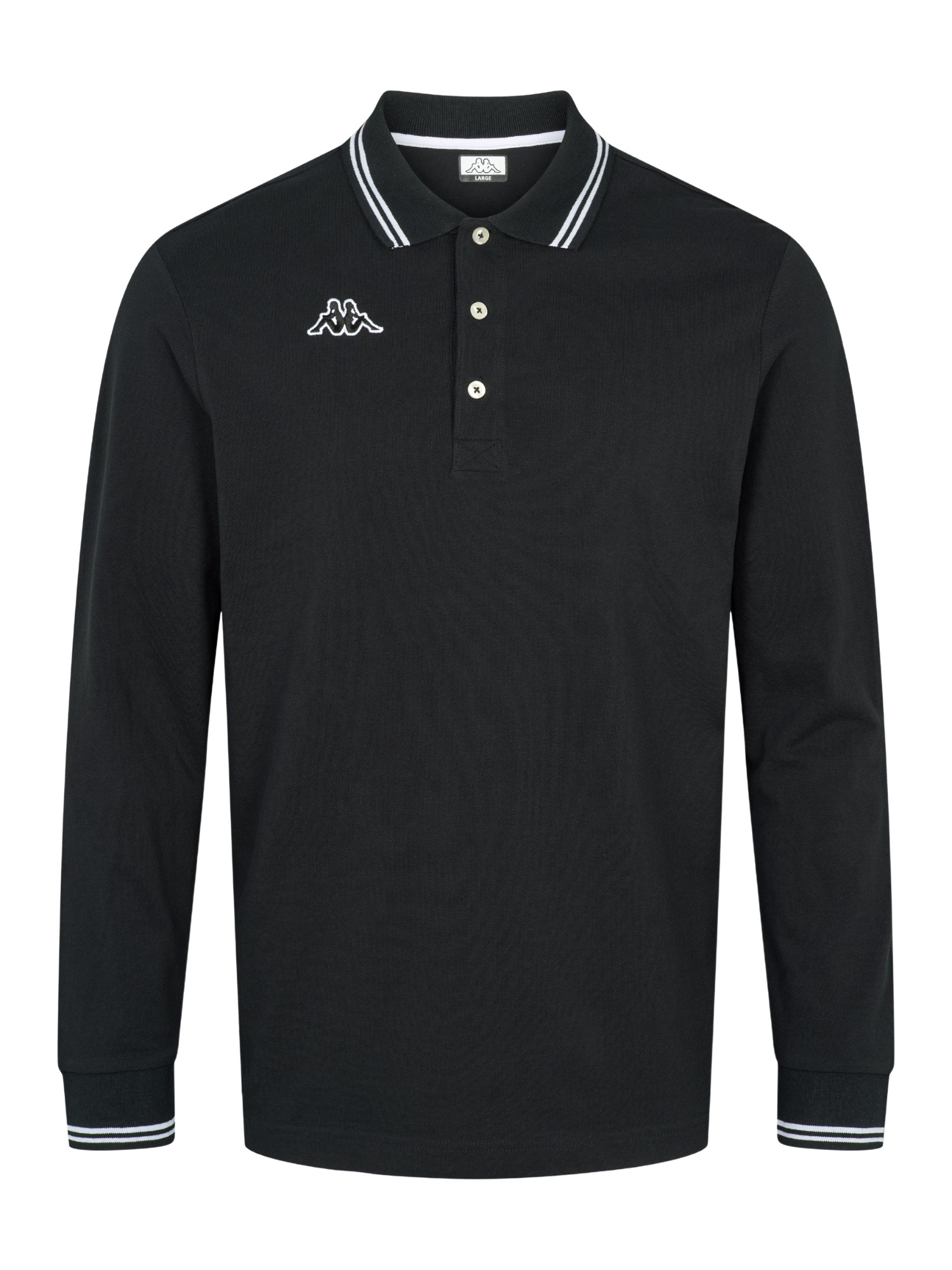 Kappa Langarmhemd »Kappa Long Sleeve Polo Logo Maltax 5«