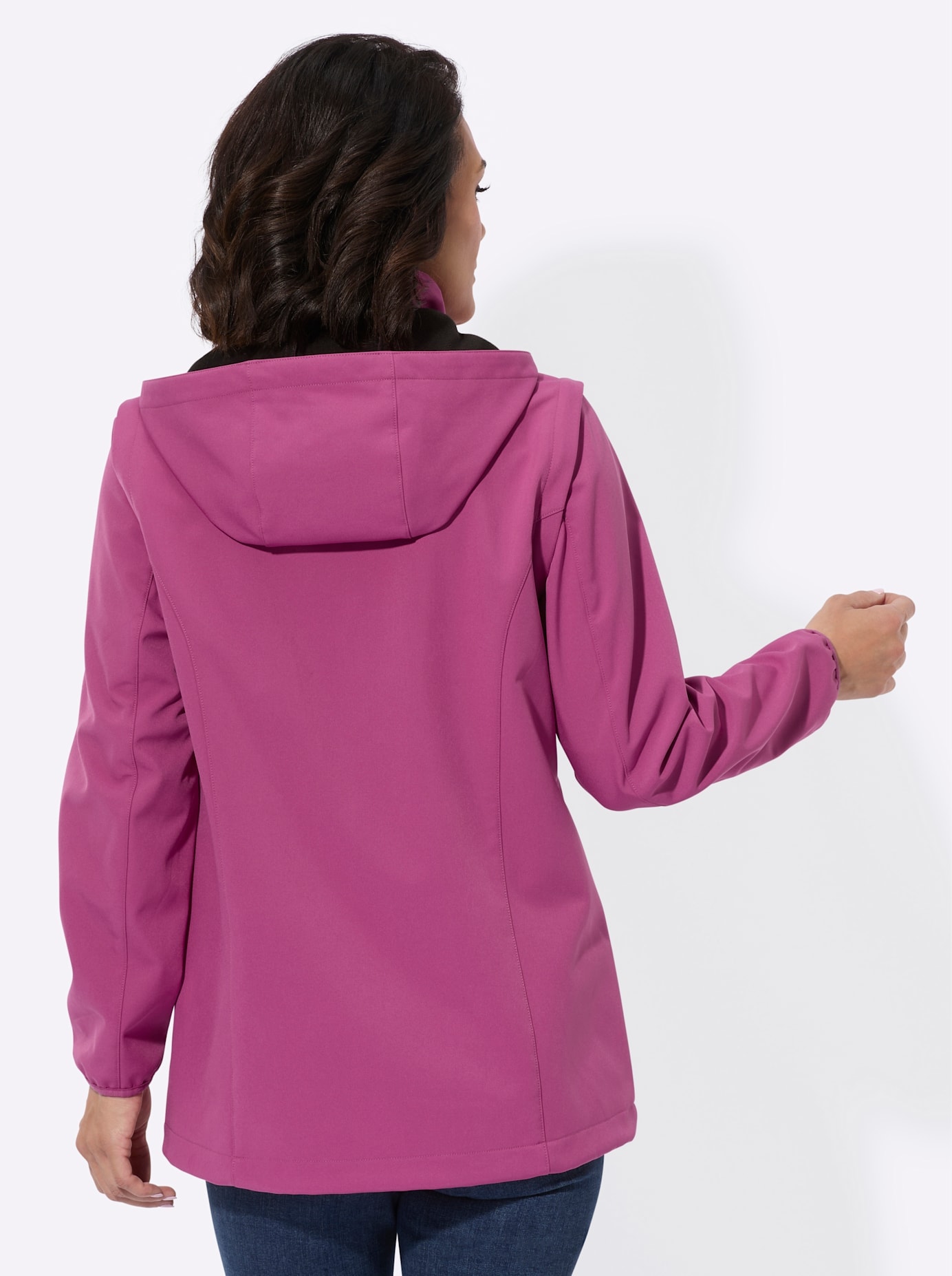 Casual Looks Softshelljacke, mit Kapuze