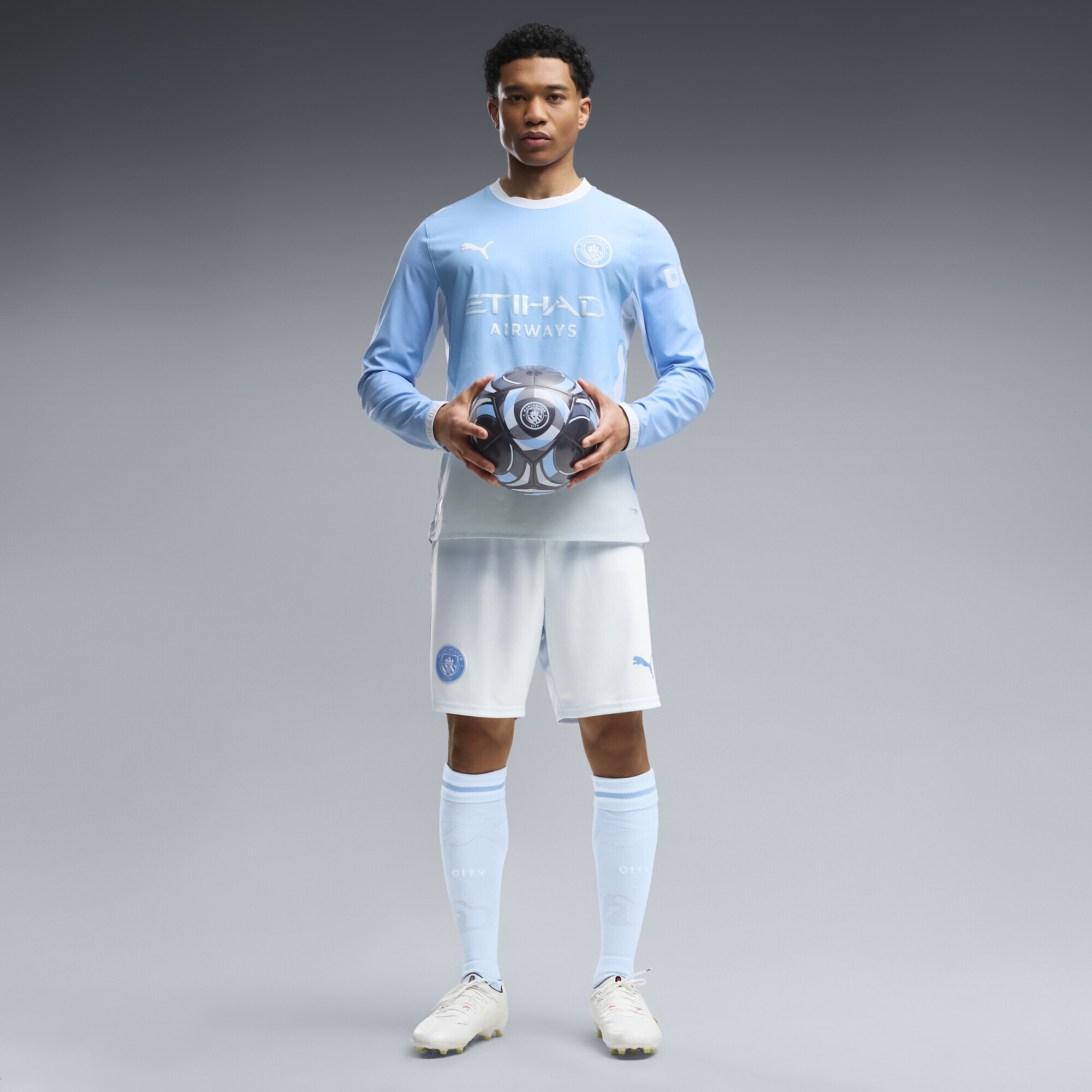 PUMA Trainingsshirt »Manchester City 26/27 Authentic Langarm-Heimtrikot Herren«