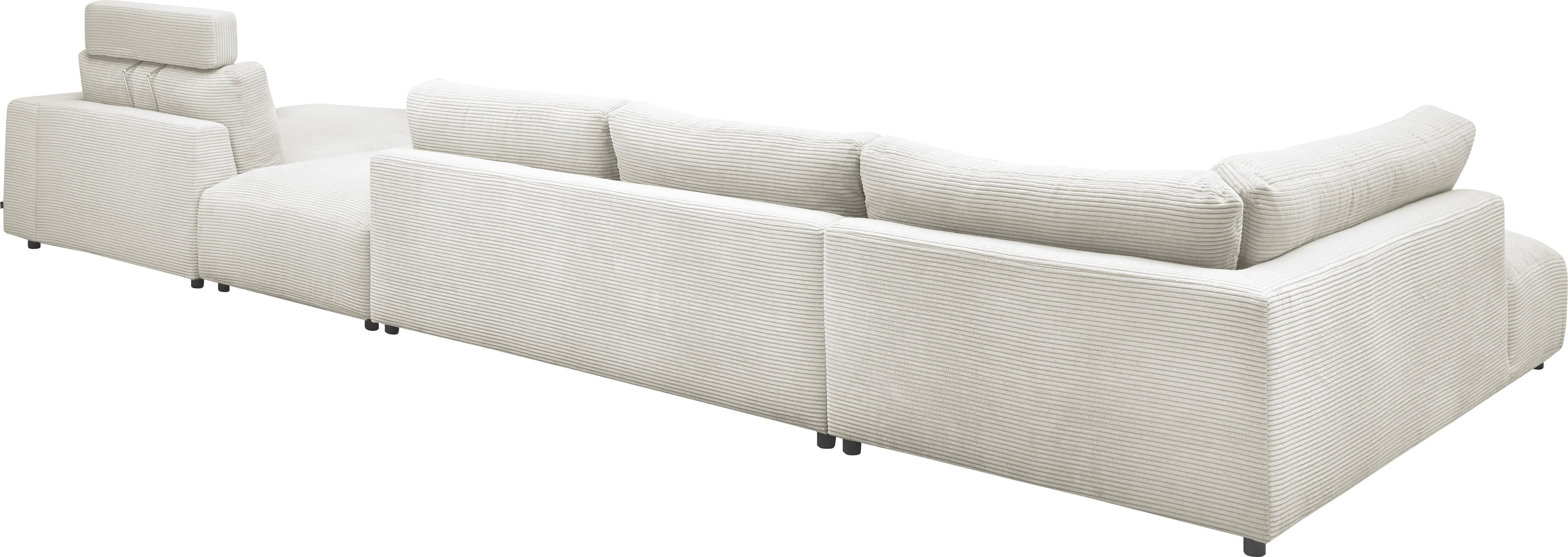 Thumbnail - Musterring Wohnlandschaft "Lucia U-Form" Cord-Bezug, inklusive Kopfstütze, Gesamtbreite 524 cm